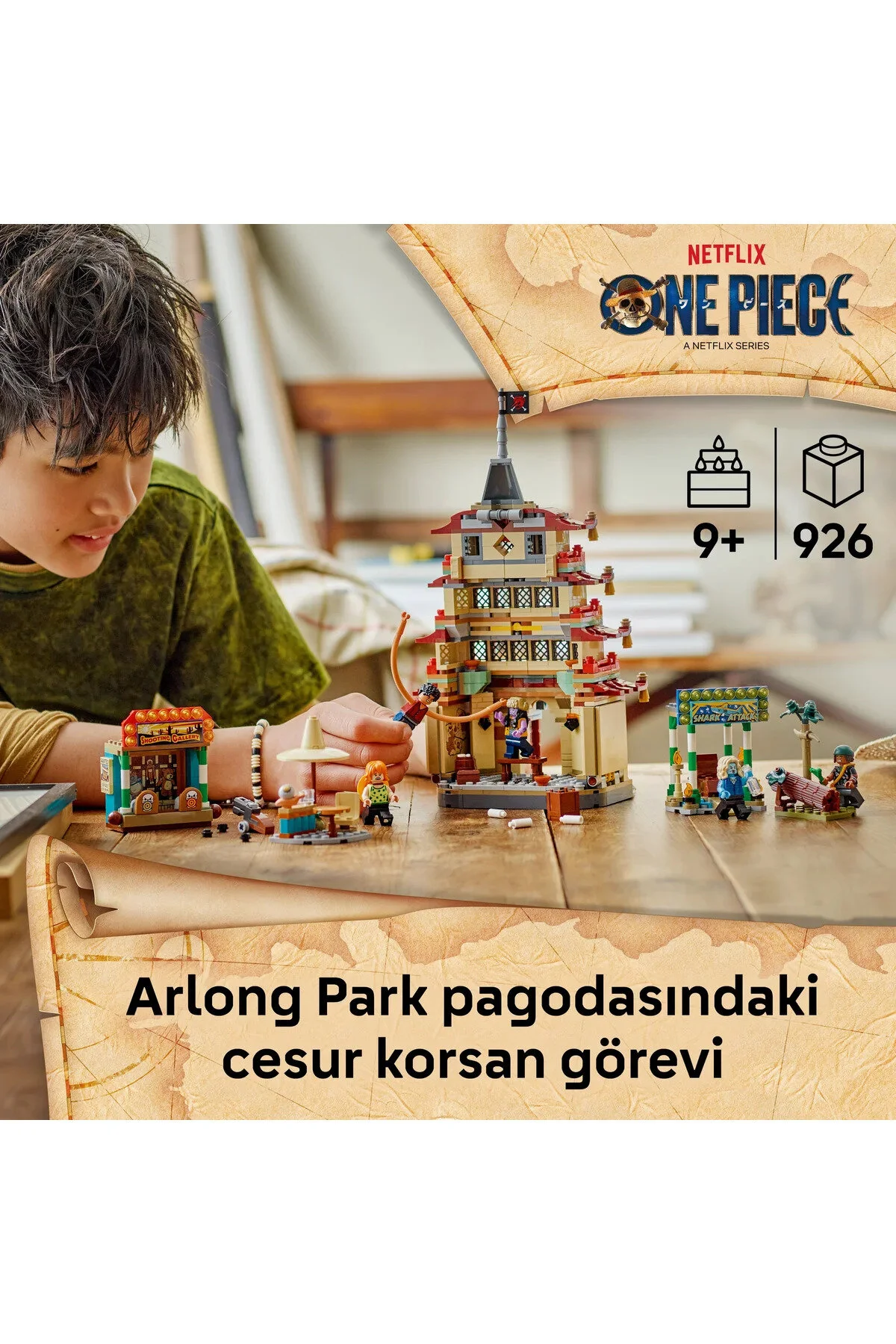 لگو و اسباب بازی های ساخت محور ® ONE PIECE BATTLE OF ARLONG PARK 75638 مجموعه ساختمانی خلاقانه برای کودکان 9 سال به بالا 926 P از ترکیه LEGO