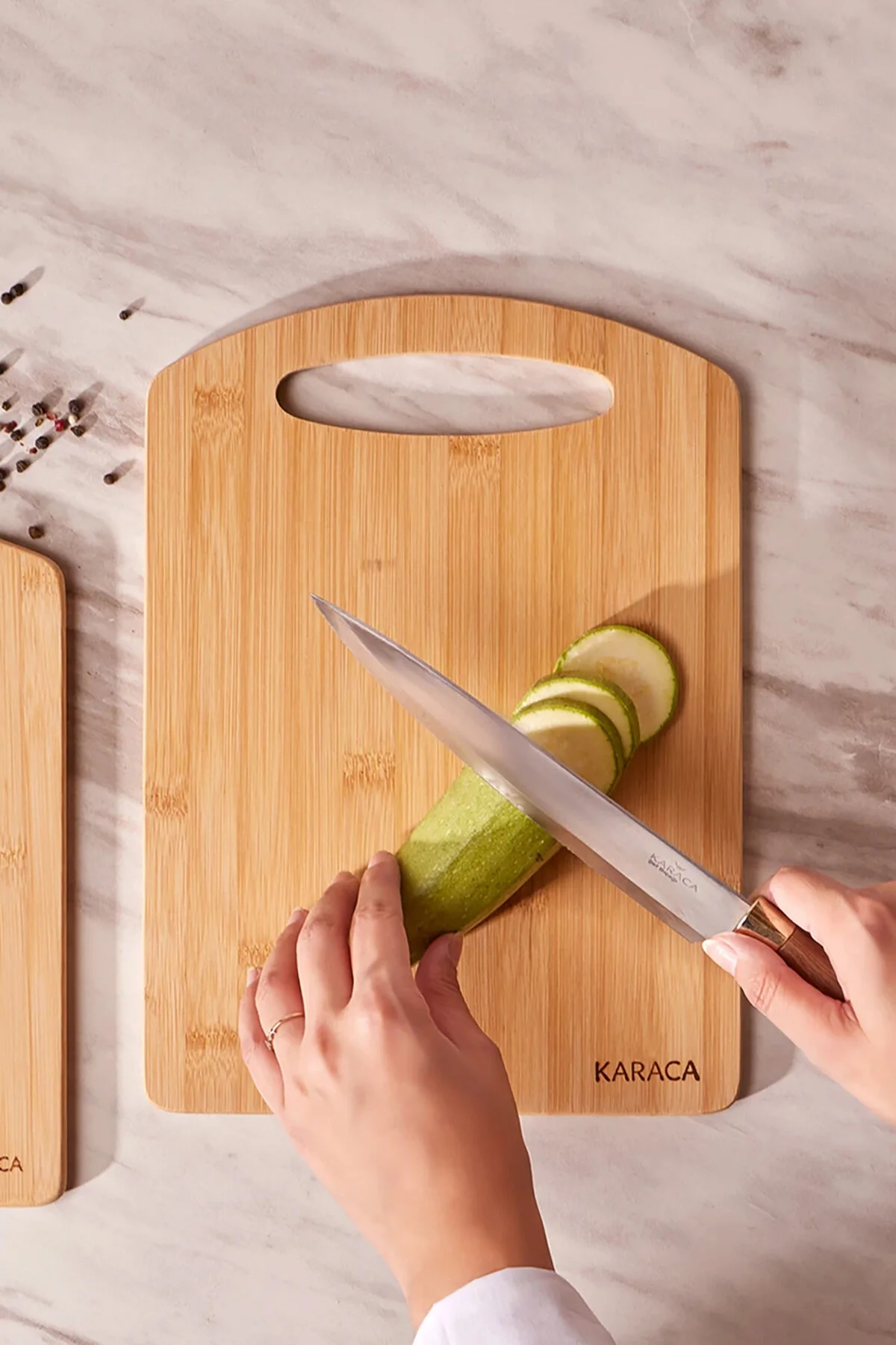 تخته برش چند رنگ گوشت استارک 2 28 33 سانتی متر  Karaca