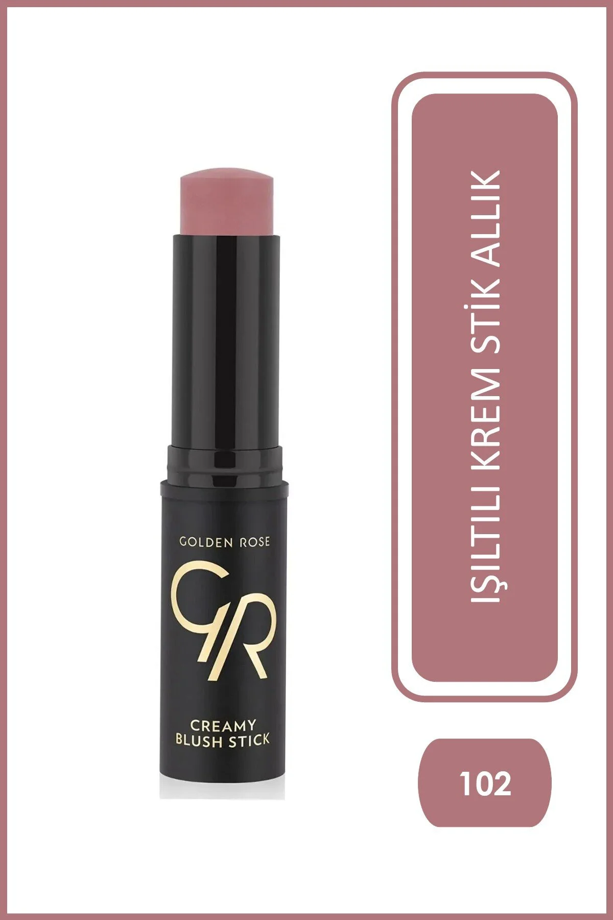 Golden Rose رژگونه کرمی رژگونه استیک شماره 102