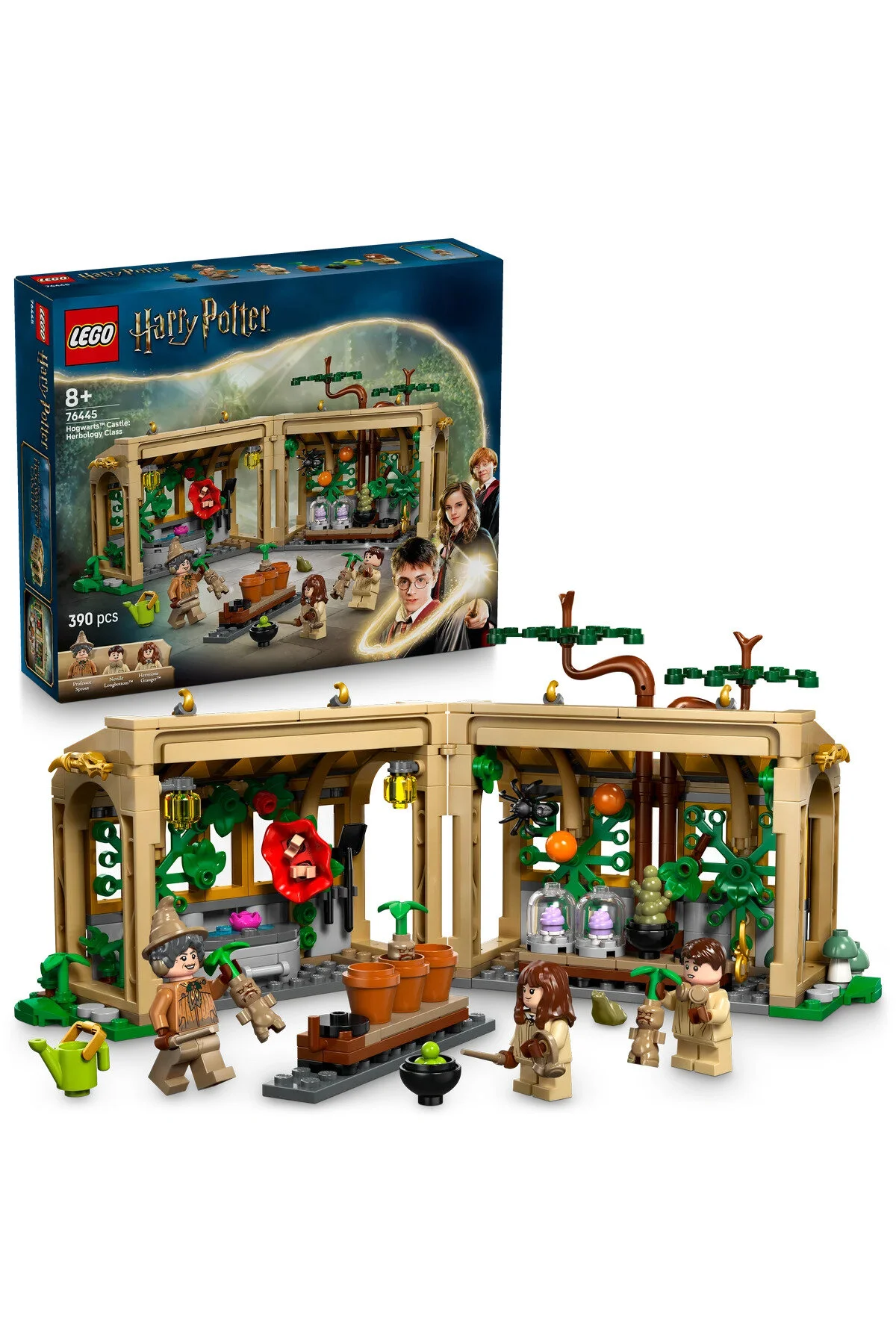 لگو هری پاتر 76445 قلعه هاگوارتز: کلاس گیاه شناسی اورجینال LEGO