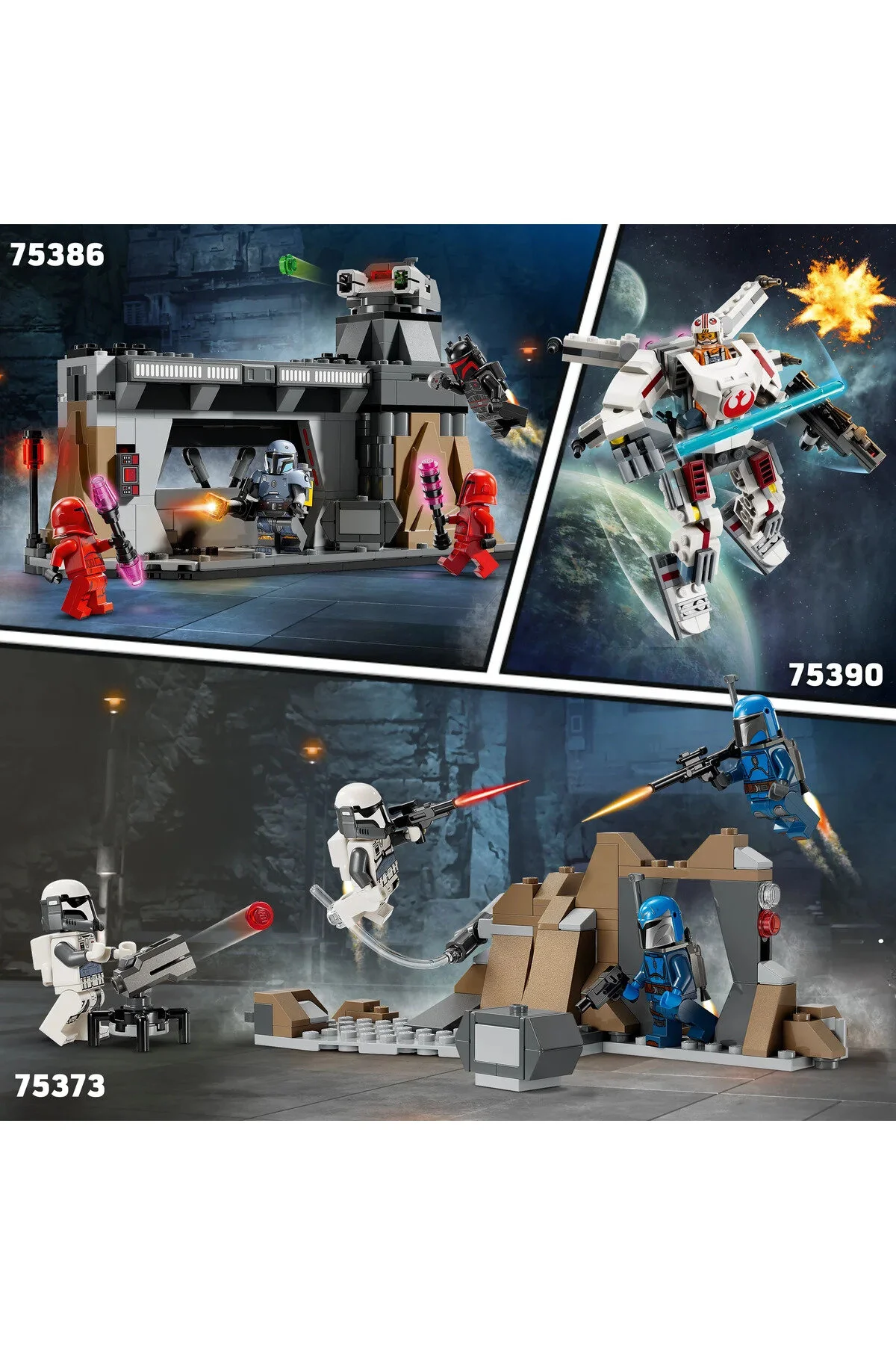 لگو و اسباب بازی های ساخت محور جنگ ستارگان 75391 کاپیتان رکس Y WING MICROFIGHTER LEGO
