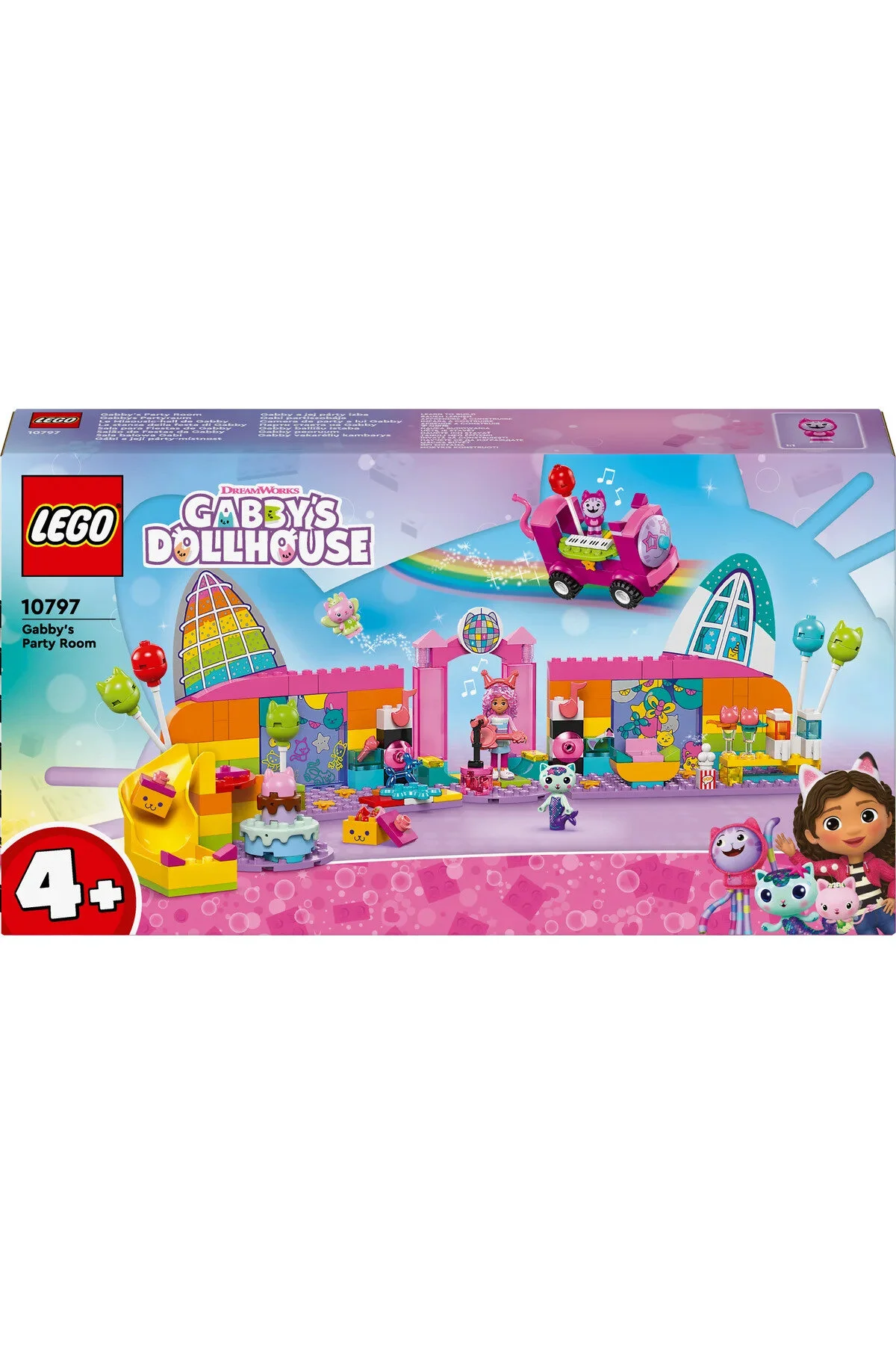 لگو و اسباب بازی های ساخت محور 10797 LEGO® GABBYS DOLLHOUSE اتاق مهمانی GABBYNIN LEGO