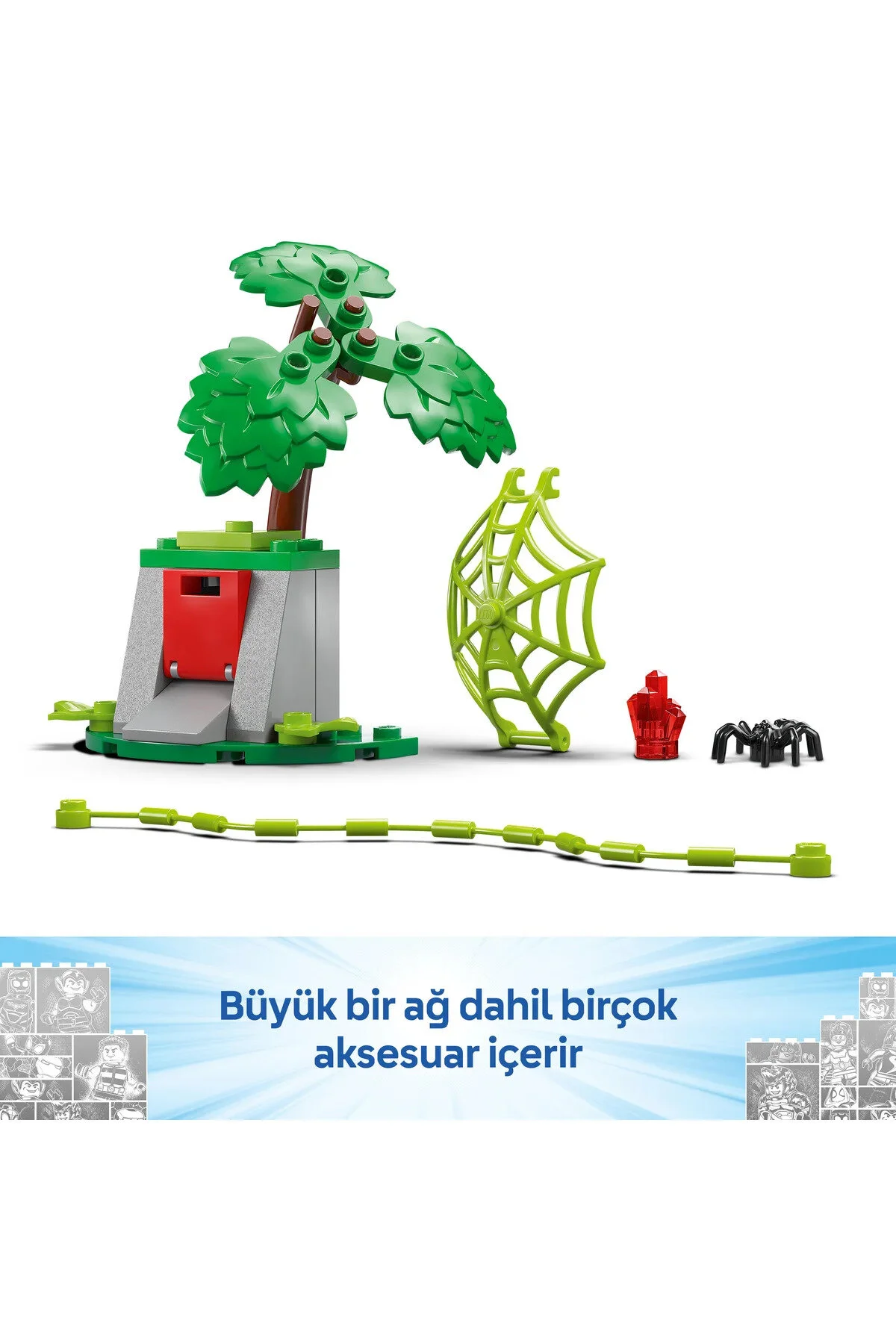 لگو و اسباب بازی های ساخت محور ® MARVEL SPIDEY AND HIS AMAZING FRIENDS SPIN ELECTRO DINOSAUR VEHICLE TRACKER 11198 از ترکیه LEGO