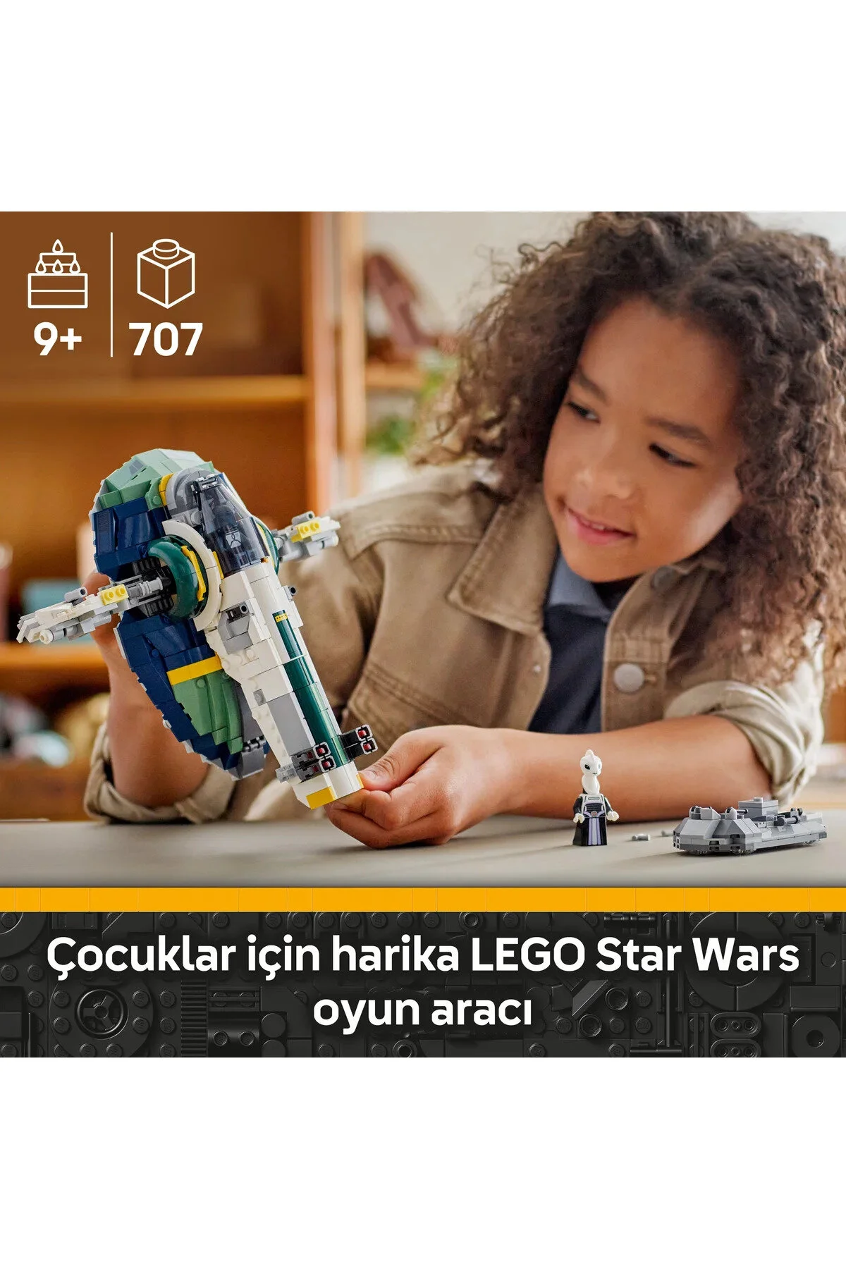 لگو و اسباب بازی های ساخت محور ® STAR WARS: ATTACK OF THE CLONES JANGO FETT'S STARSHIP 75433 9+ TOY BUILDING SET 707P از ترکیه LEGO