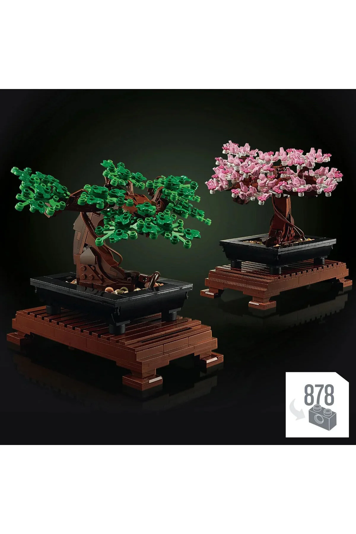 لگو و اسباب بازی های ساخت محور ® BOTANICALS BONSAI TREE 10281 ست ساختمان مدل قابل نمایش برای بزرگسالان 878 قطعه از ترکیه LEGO