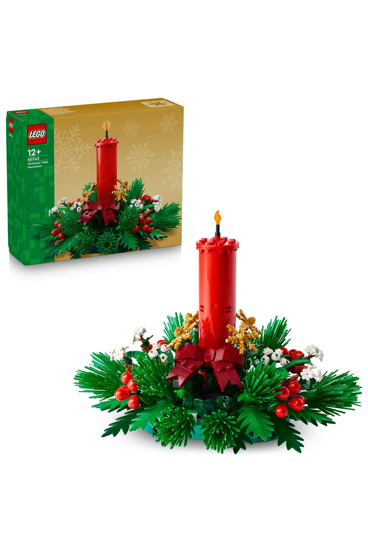 لگو و اسباب بازی های ساخت محور 40743 تزیین میز کریسمس نمادین LEGO از ترکیه LEGO