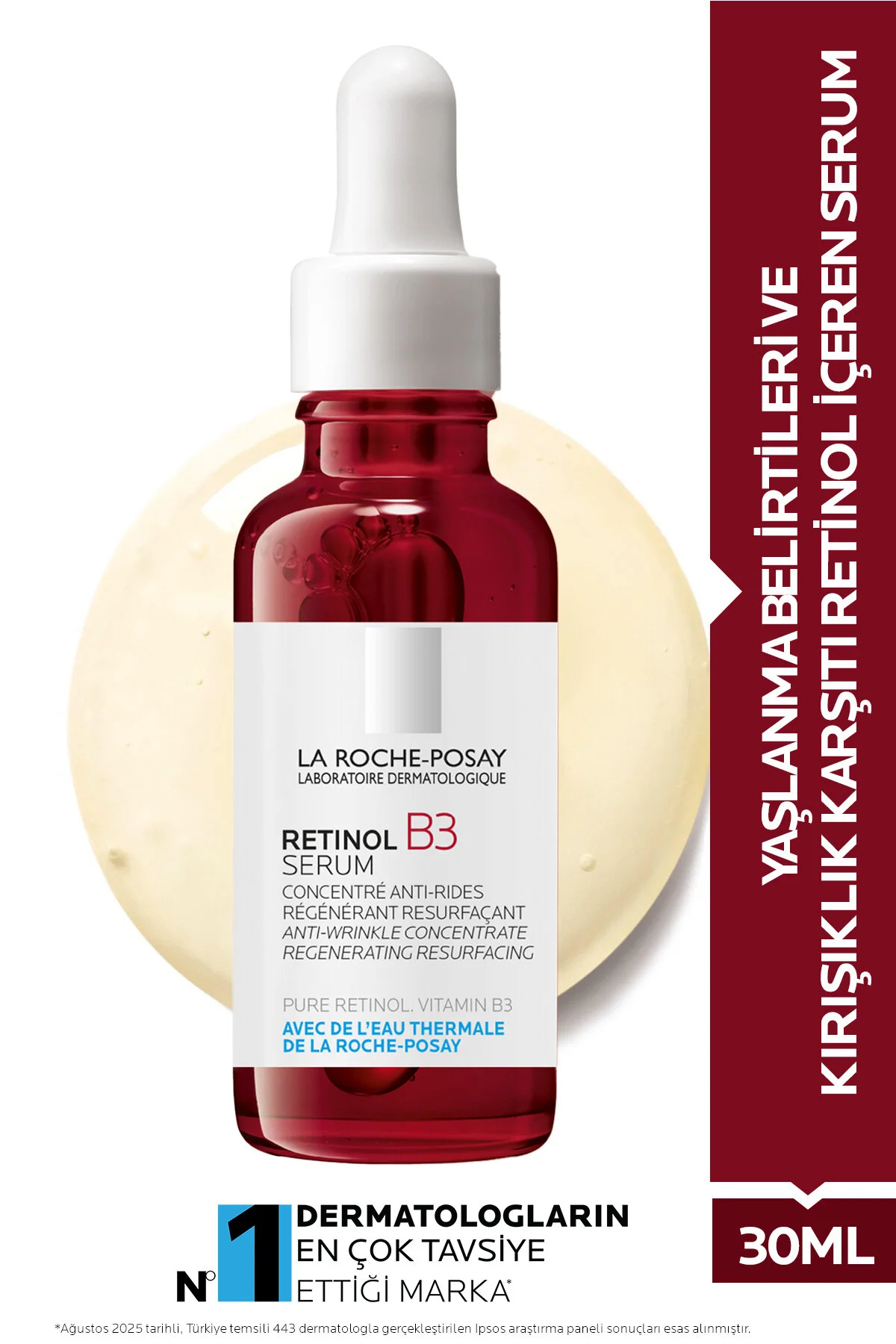 La Roche Posay سرم ضد چین و چروک Retinol B3 با بوته 30 میلی لیتر