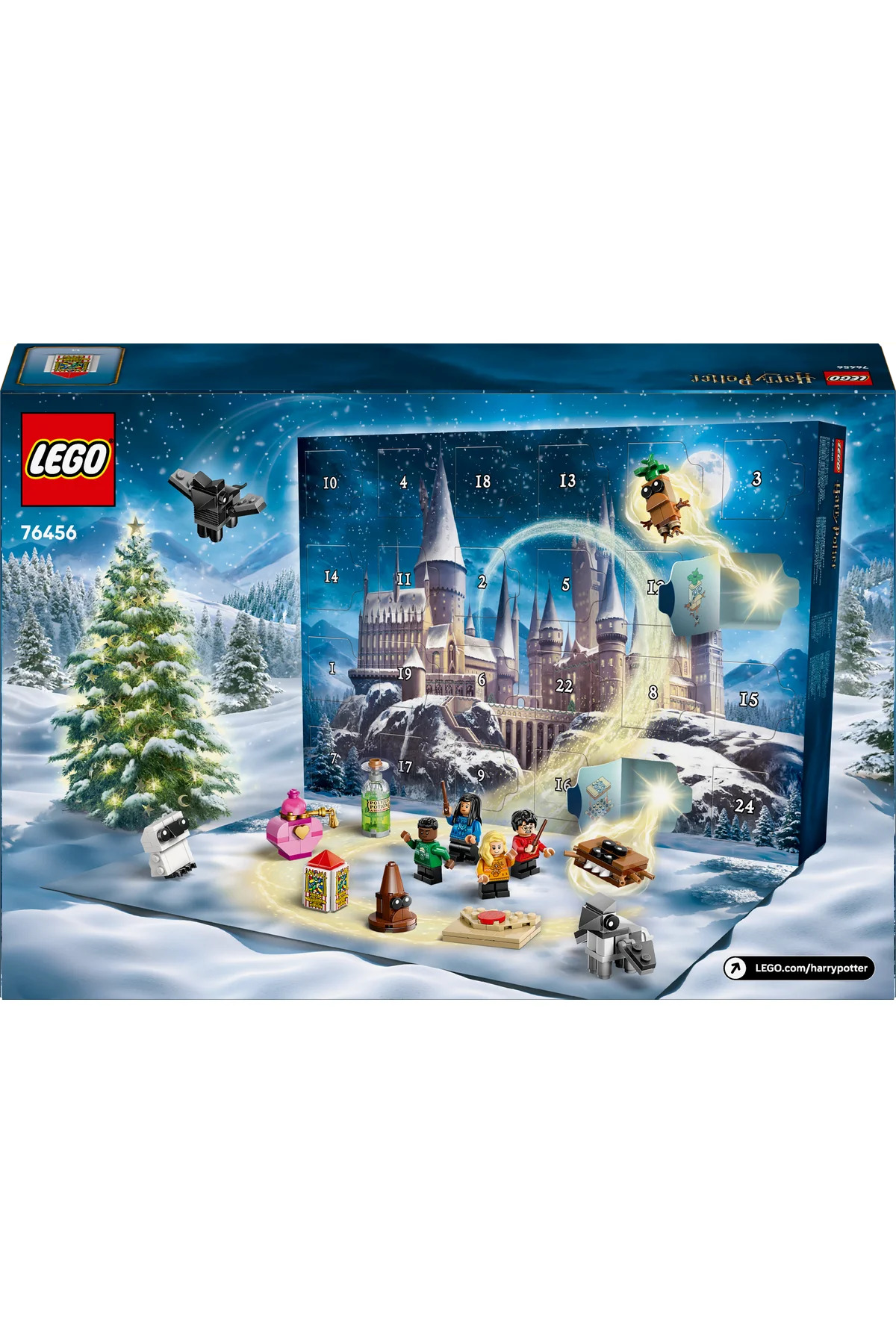 لگو و اسباب بازی های ساخت محور ® هری پاتر ™ 2025 تقویم کریسمس 76456 7+ شمارش معکوس برای کودکان 278P LEGO