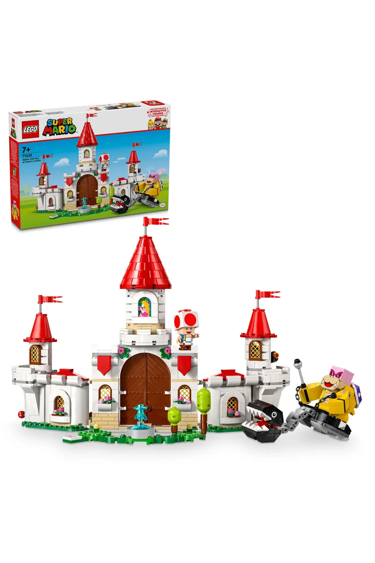 لگو ® SUPER MARIO ™ WAR با روی در قلعه هلو 71435 7+ مجموعه تزئینی 738 PR اورجینال LEGO