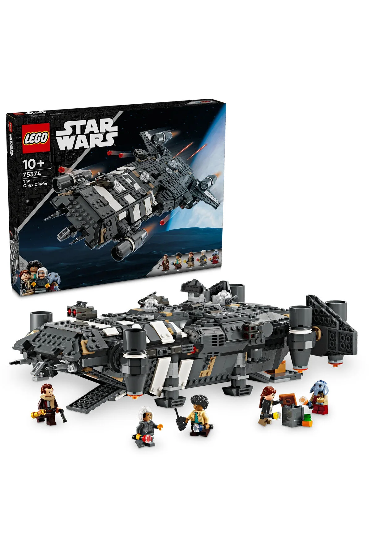 لگو و اسباب بازی های ساخت محور ® STAR WARS: SKELETON CREW ONYX CINDER™ SPACECRAFT SET 75374 10+ TOY BUILDING 1325P از ترکیه LEGO