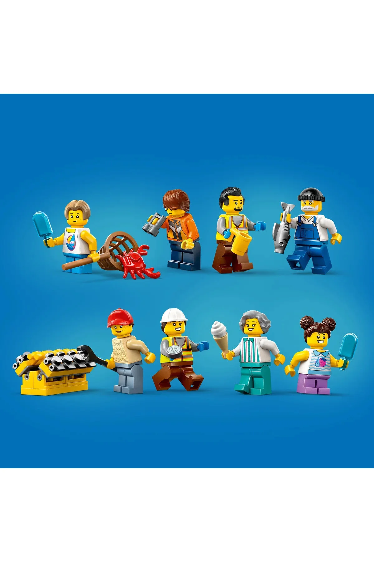 لگو و اسباب بازی های ساخت محور ® CITY CARGO SHIP PORT 60422 CREATIVE TOY BUILDING SET FOR CHILDREN 8+ از ترکیه LEGO