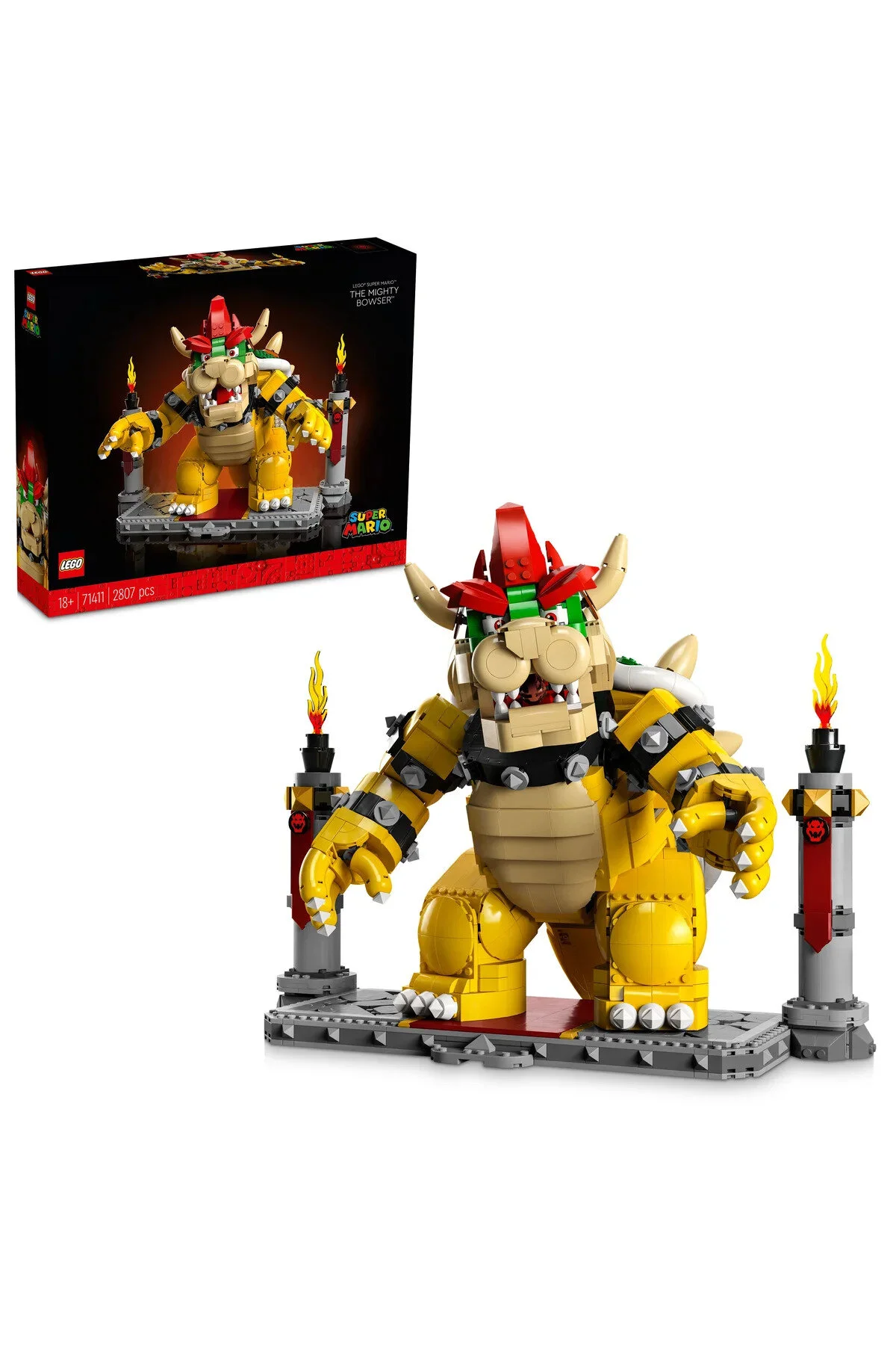 لگو ® SUPER MARIO ™ MIGHTY BOWSER 71411 مجموعه برای بزرگسالان 2807 قطعه اورجینال LEGO