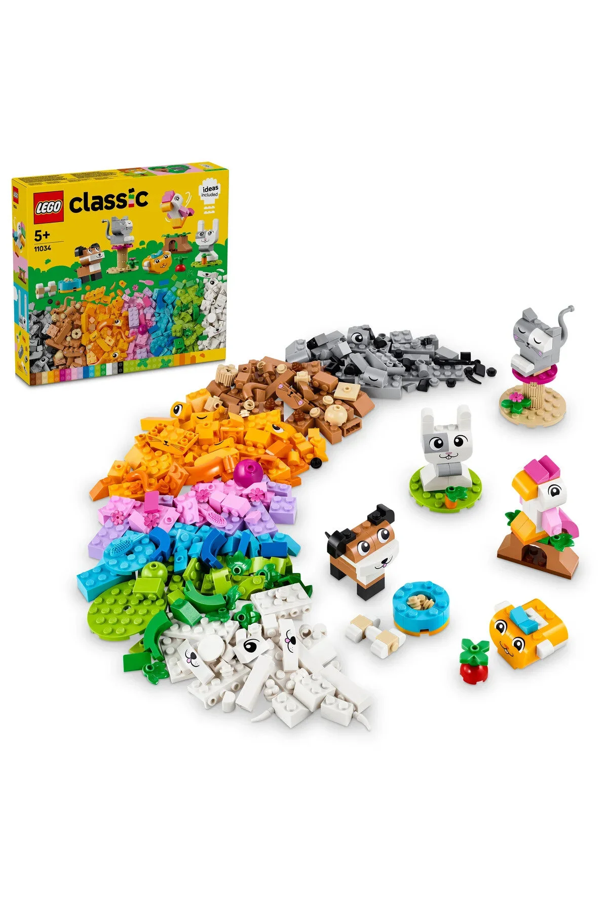 لگو و اسباب بازی های ساخت محور حیوانات خانگی خلاق اورجینال LEGO