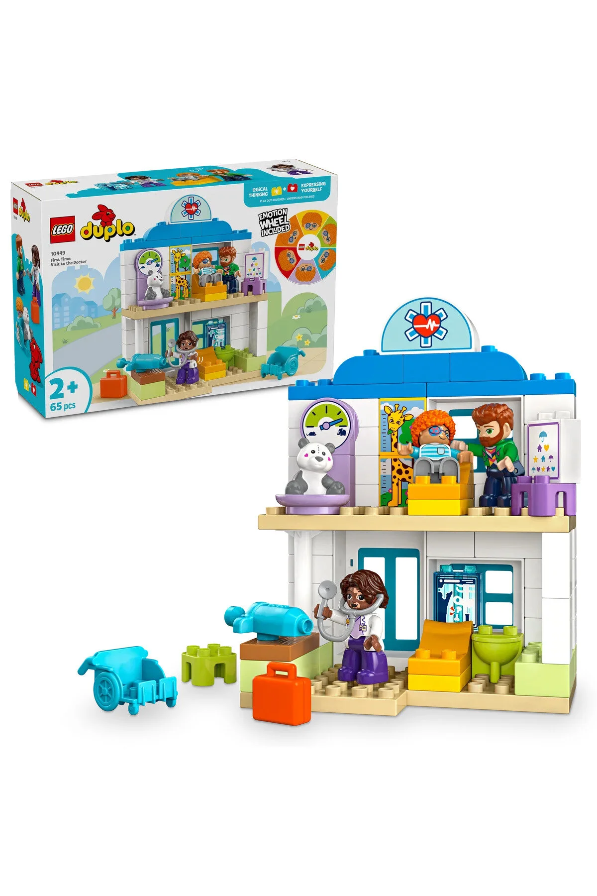 لگو DUPLO TOWN FIRST DOCTOR 10449 مراجعه کنید اورجینال LEGO