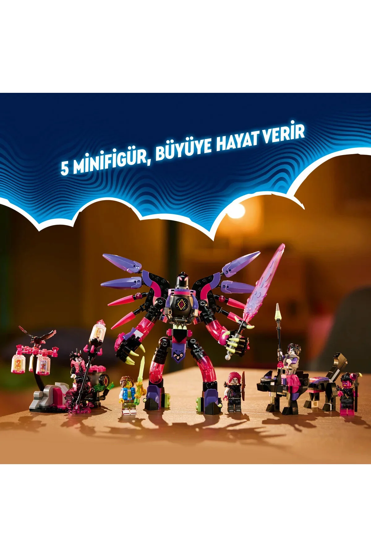 لگو و اسباب بازی های ساخت محور ® DREAMZZZ™ THE NEVER WITCH'S NIGHTMARE CREATURES 71483 – مجموعه ساختمان برای کودکان 9+ 457P از ترکیه LEGO