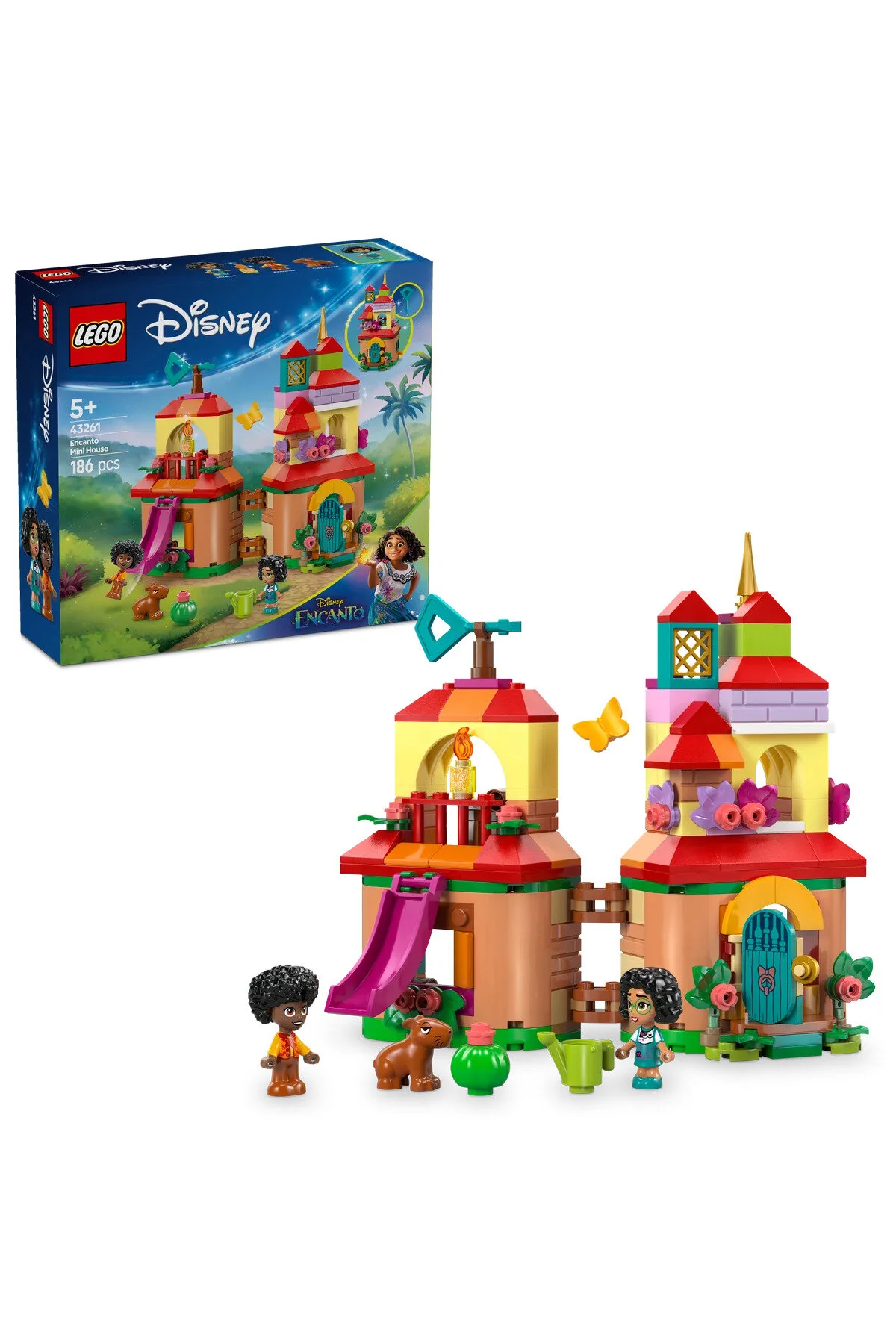 لگو و اسباب بازی های ساخت محور ® ǀ DISNEY MINI ENKANTO HOUSE 43261 مجموعه ساختمانی خلاقانه برای 5+ عاشقان شاهزاده خانم 186 قطعه از ترکیه LEGO