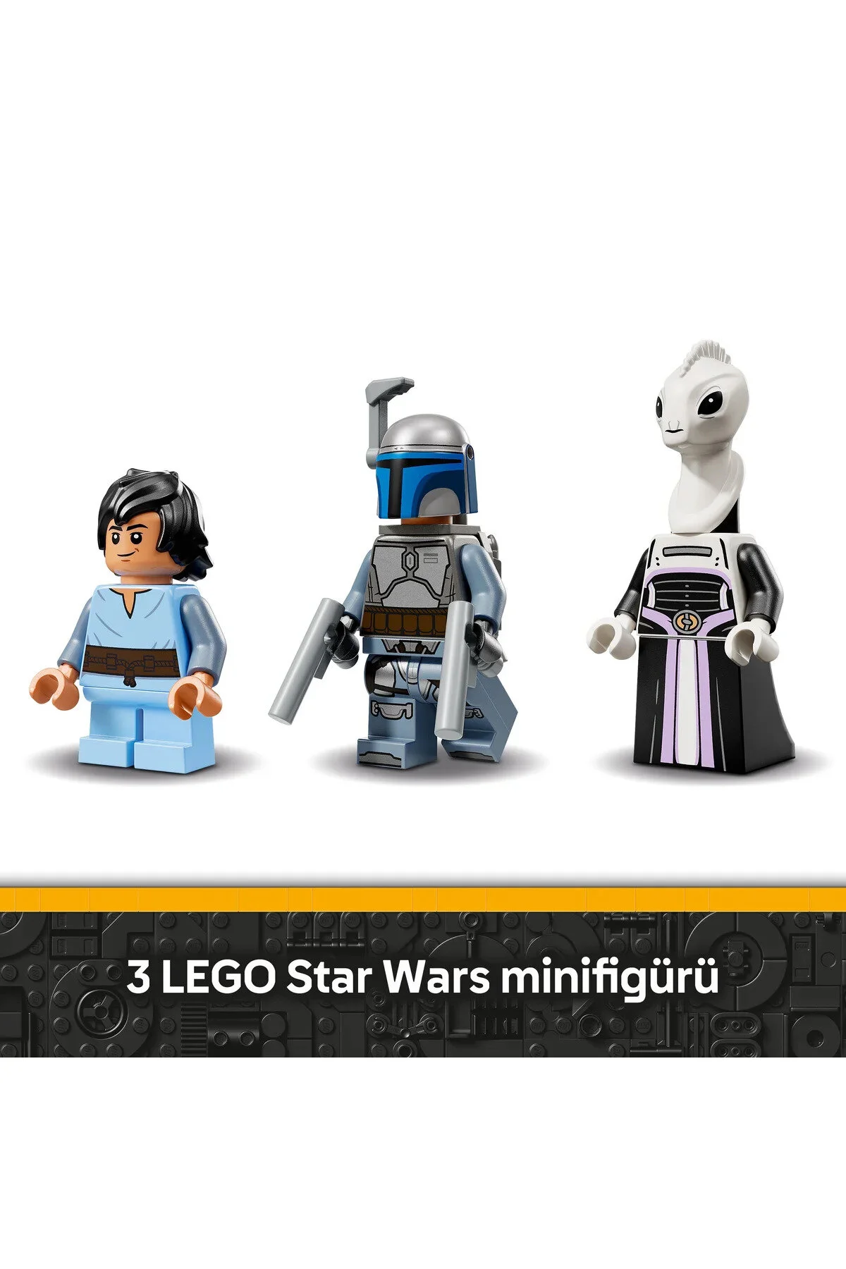 لگو و اسباب بازی های ساخت محور ® STAR WARS: ATTACK OF THE CLONES JANGO FETT'S STARSHIP 75433 9+ TOY BUILDING SET 707P از ترکیه LEGO