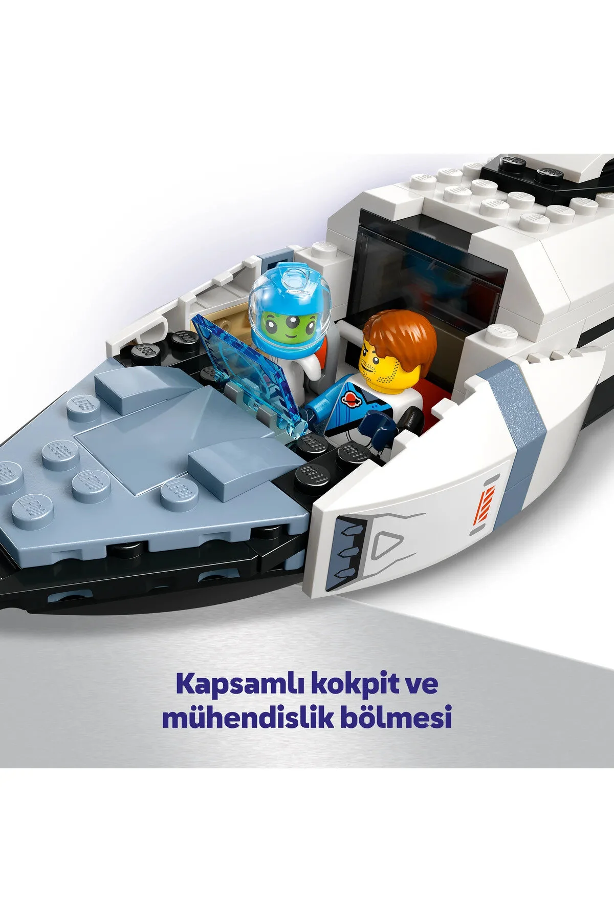 لگو و اسباب بازی های ساخت محور کشتی فضایی کهکشانی شهر 60446 LEGO