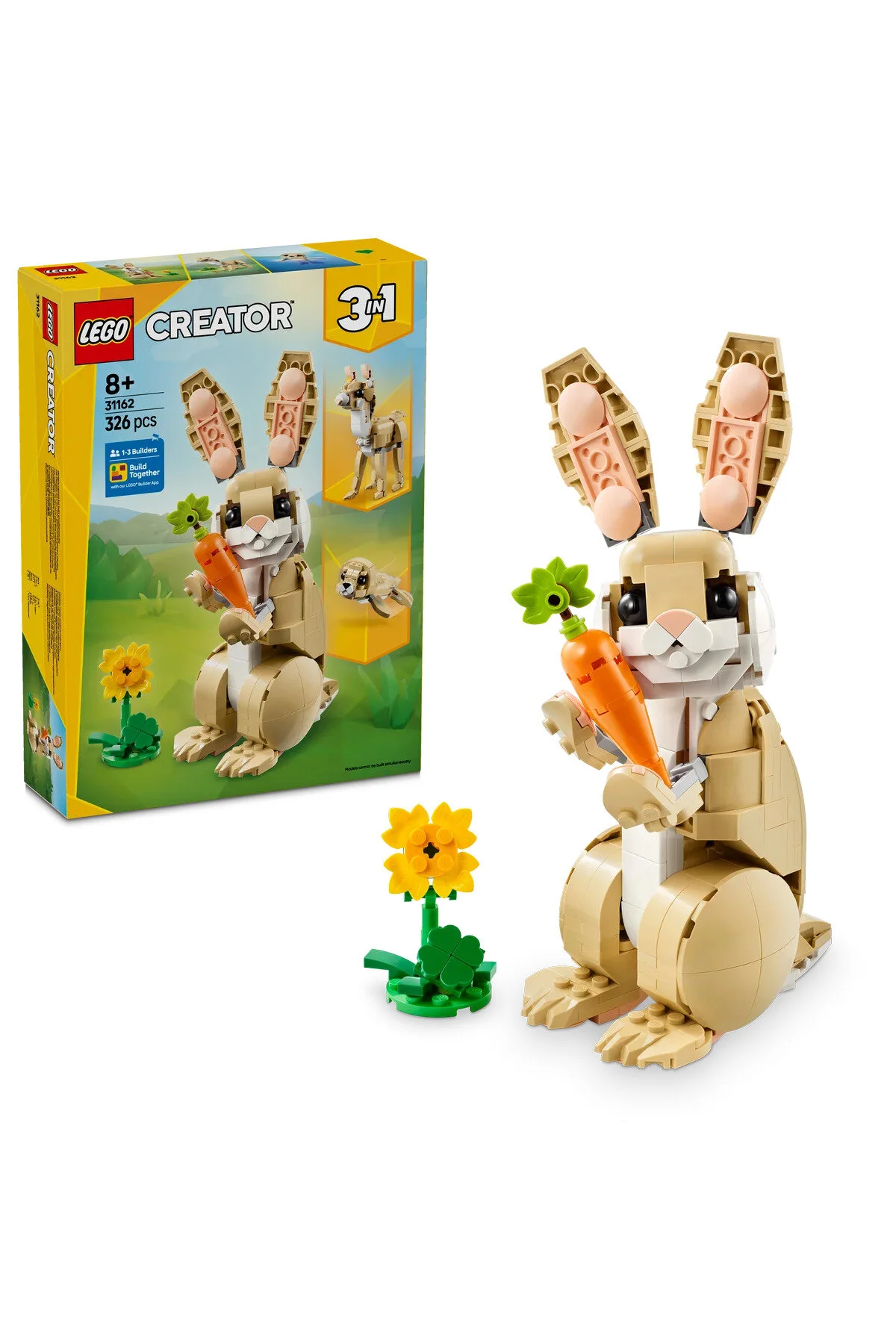 لگو خالق 3U 1 خرگوش ناز 31162 اورجینال LEGO