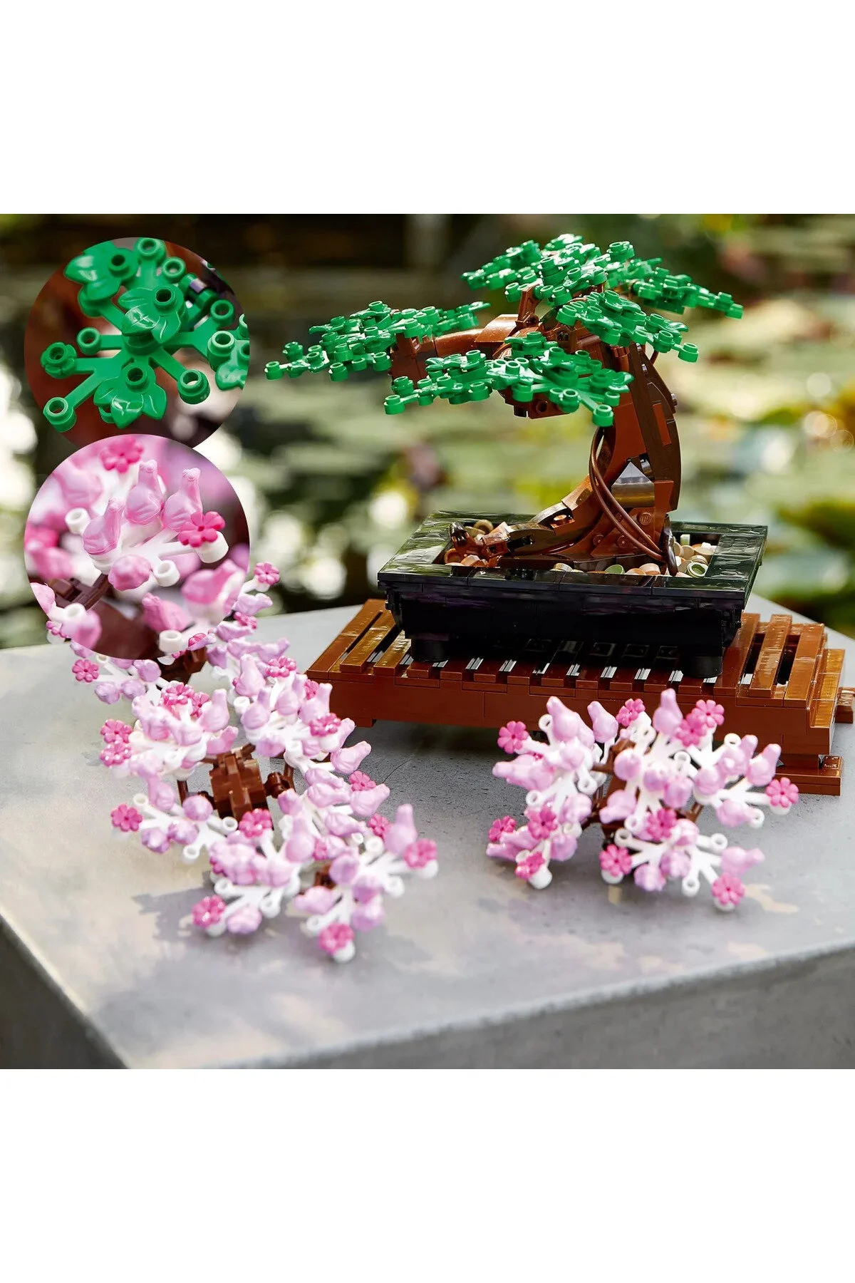 لگو و اسباب بازی های ساخت محور ® BOTANICALS BONSAI TREE 10281 ست ساختمان مدل قابل نمایش برای بزرگسالان 878 قطعه از ترکیه LEGO