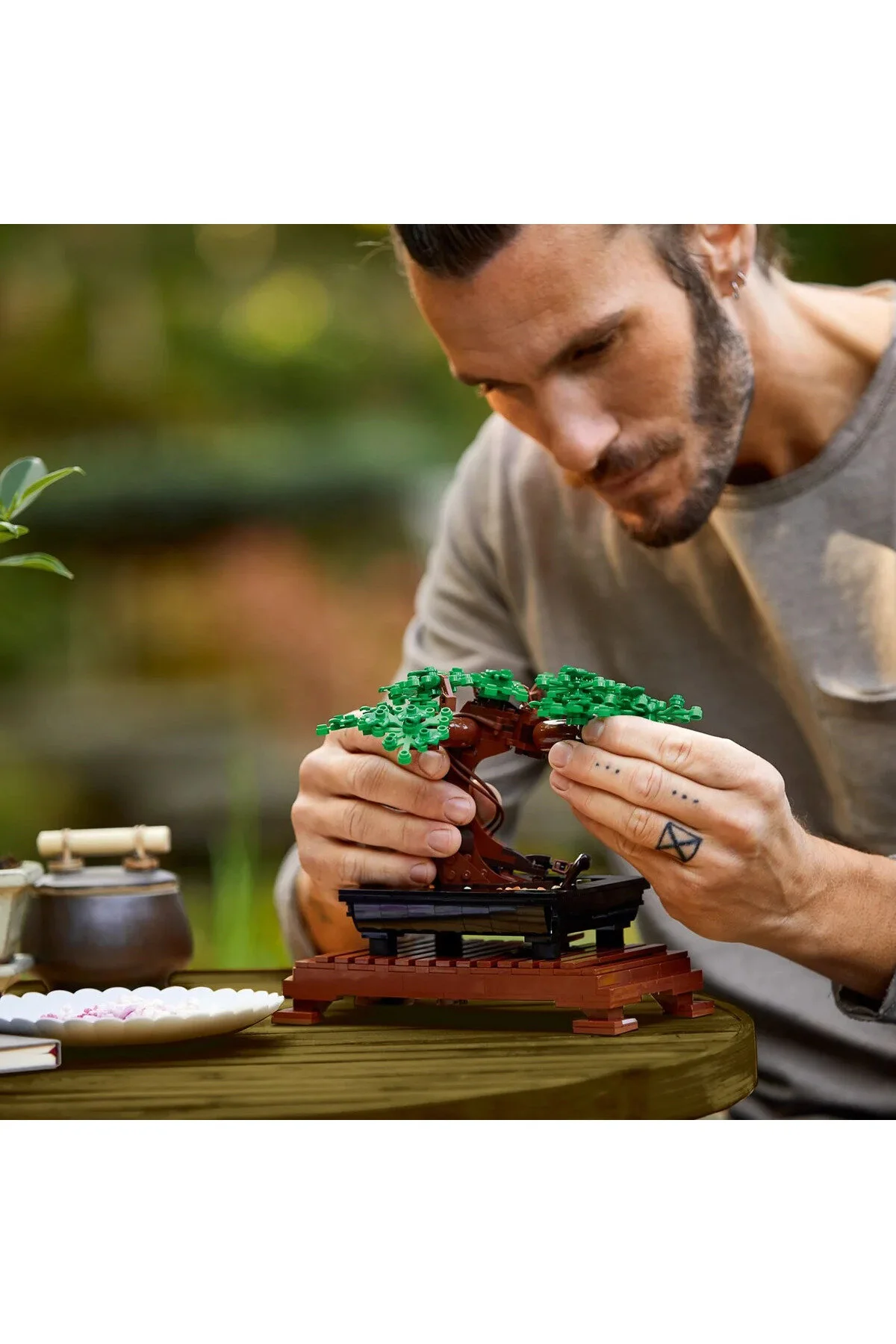 لگو و اسباب بازی های ساخت محور ® BOTANICALS BONSAI TREE 10281 ست ساختمان مدل قابل نمایش برای بزرگسالان 878 قطعه از ترکیه LEGO