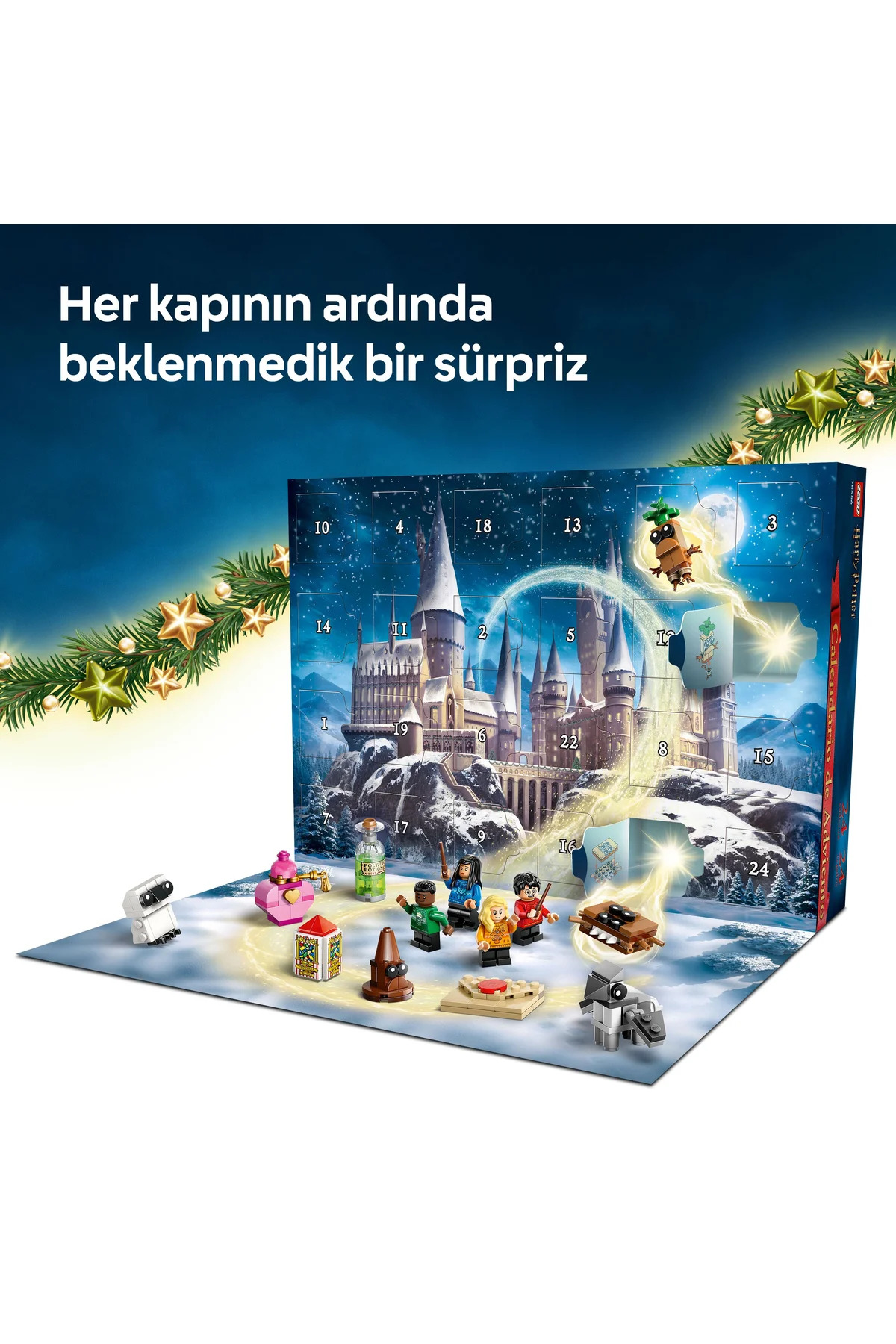 لگو و اسباب بازی های ساخت محور ® هری پاتر ™ 2025 تقویم کریسمس 76456 7+ شمارش معکوس برای کودکان 278P LEGO