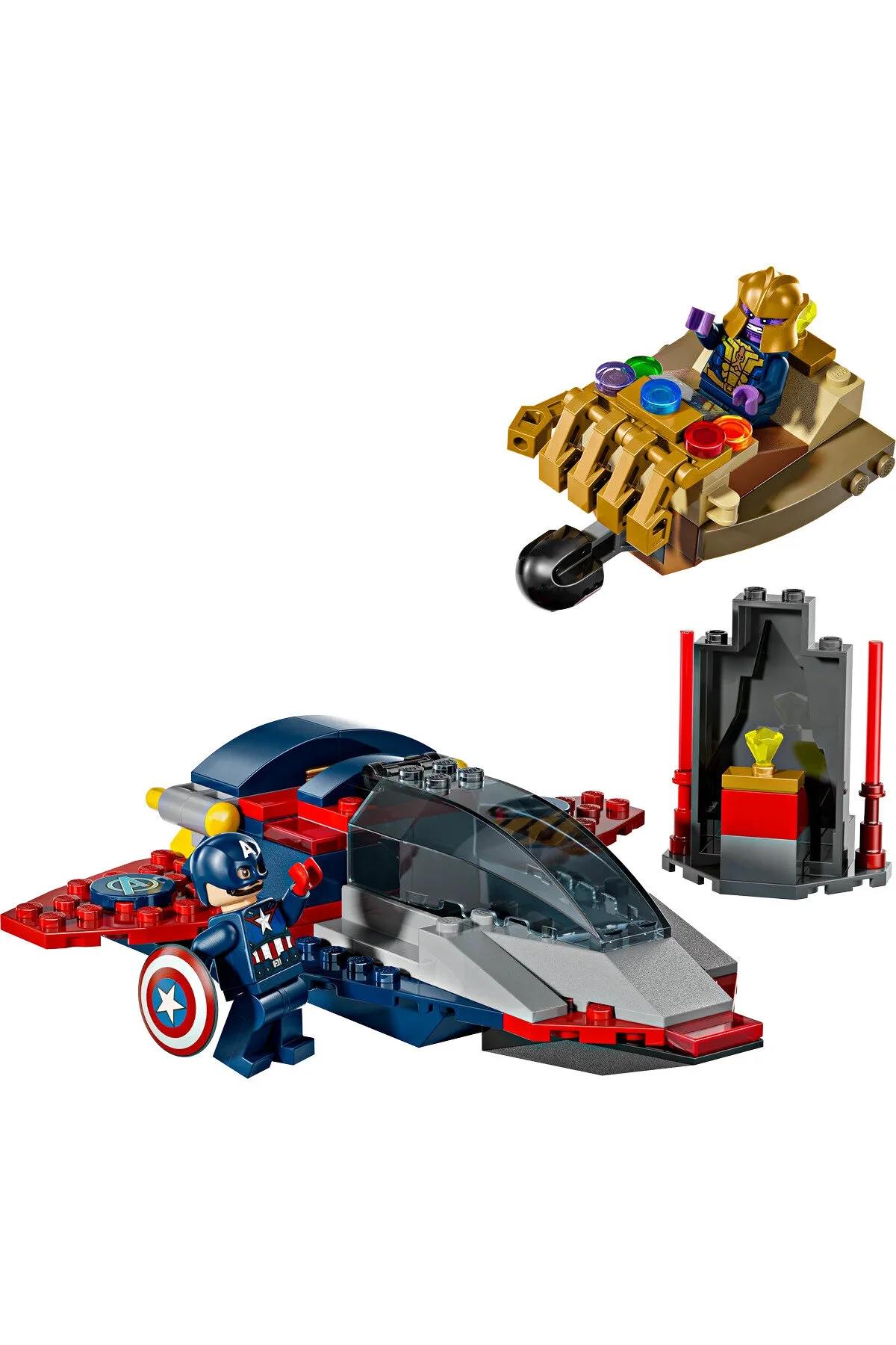 لگو و اسباب بازی های ساخت محور ® ǀ MARVEL CAPTAIN AMERICA VS. THANOS 76319 CREATIVE TOY BUILDING SET FOR KIDS 4+ 107P از ترکیه LEGO