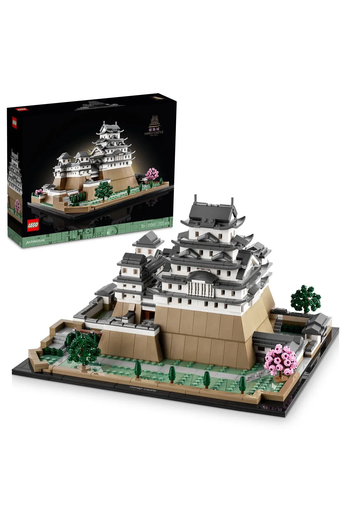 لگو و اسباب بازی های ساخت محور ® ARCHITECTURE HIMEJI CASTLE 21060 ست ساختمان مدل تزئینی قابل نمایش 18+ 2125PR از ترکیه LEGO