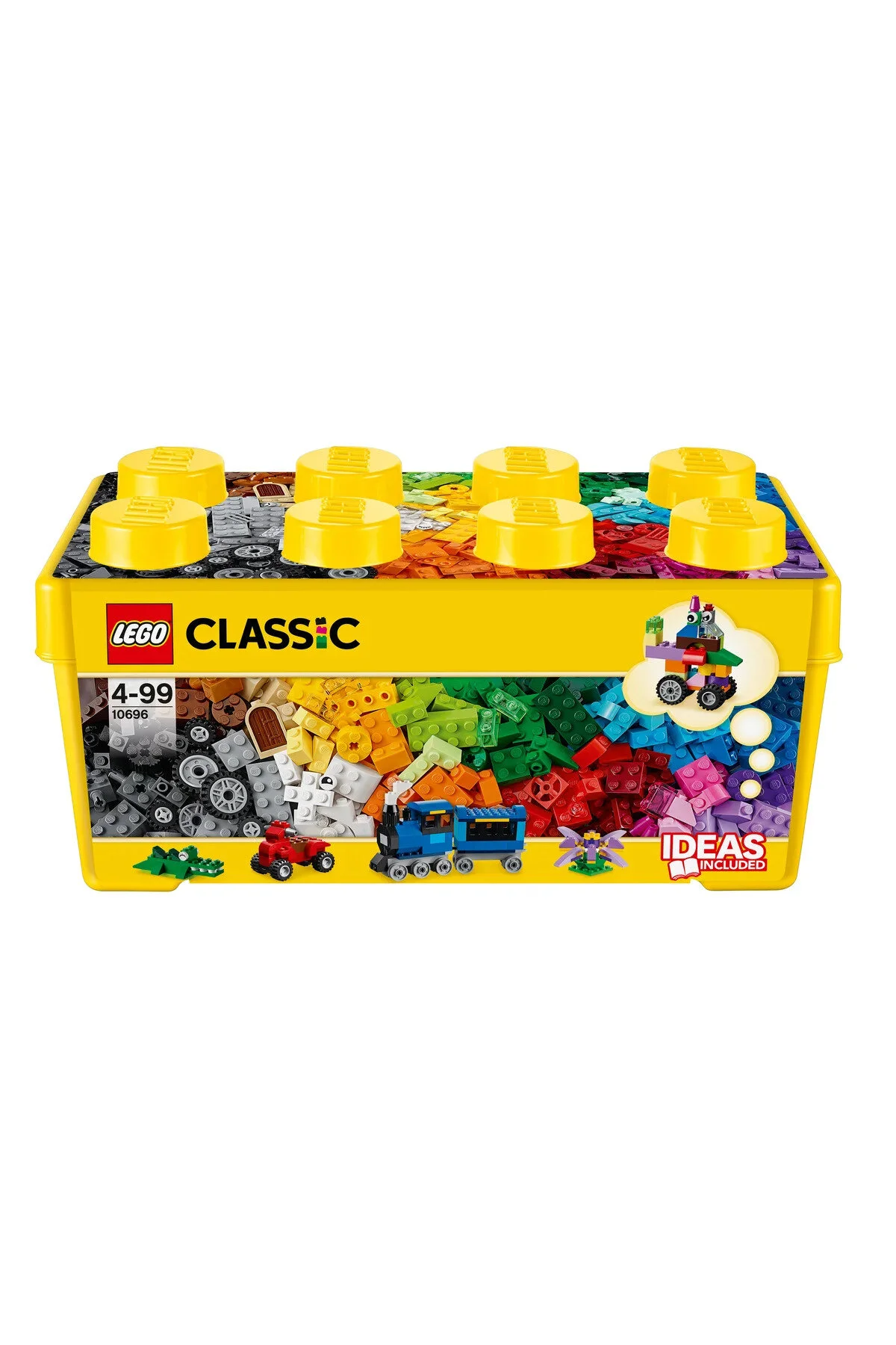 LEGO جعبه ساخت خلاقانه متوسط اندازه کلاسیک 10696 تولید اسباب بازی برای کودکان خلاق