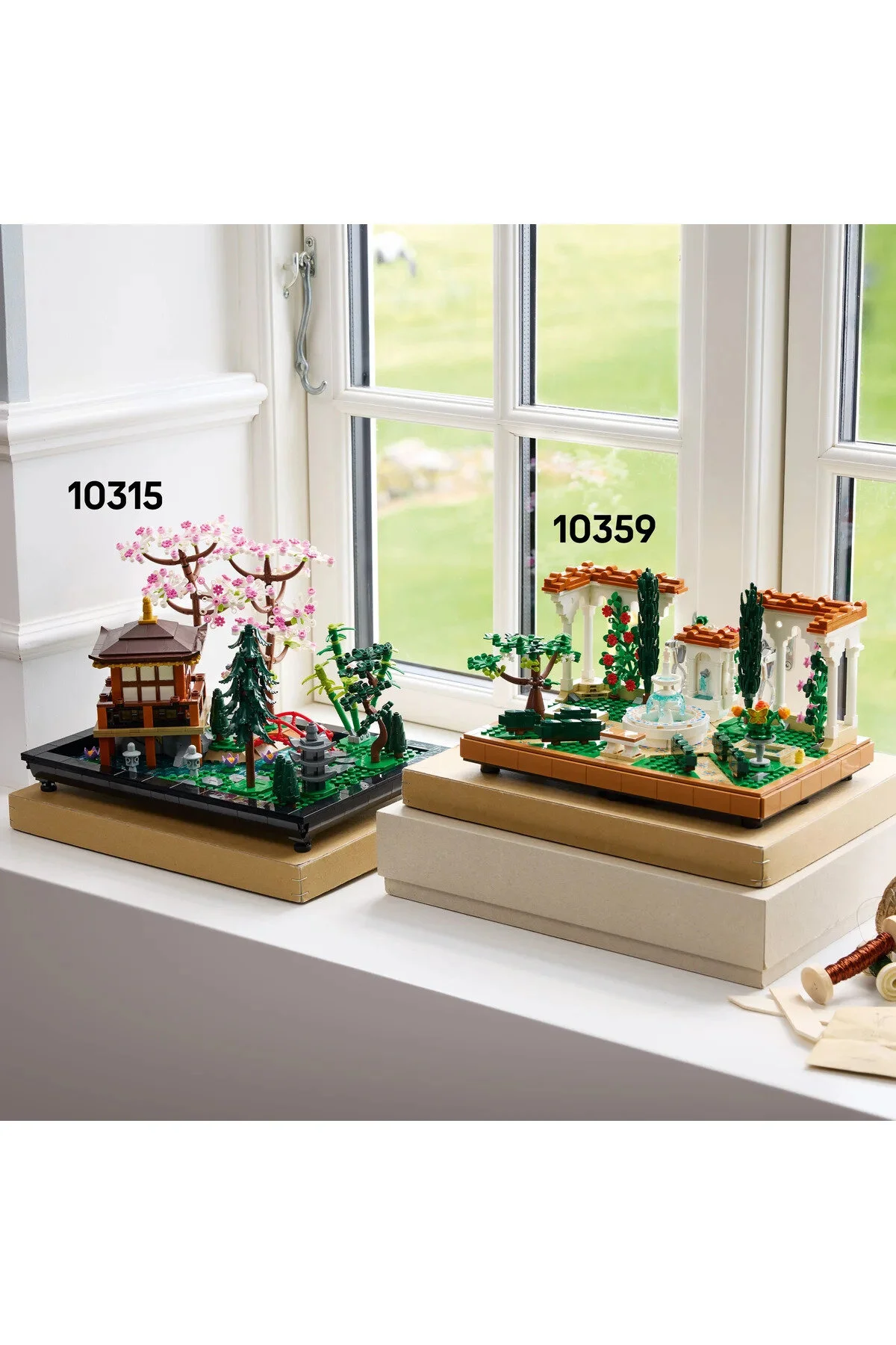 لگو و اسباب بازی های ساخت محور ® ICONS FOUNTAIN GARDEN 10359 ست ساختمان مدل تزئینی 18+ 1302 قطعه از ترکیه LEGO