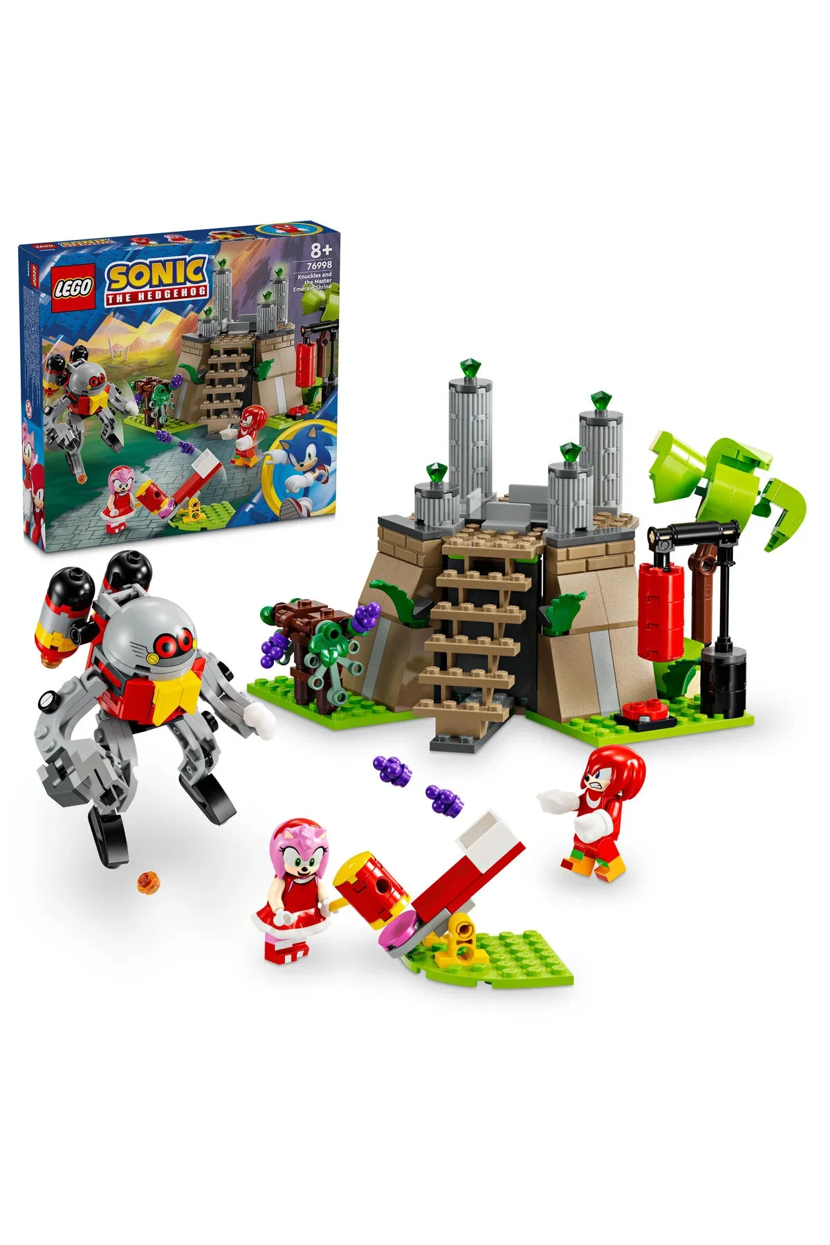 لگو و اسباب بازی های ساخت محور ® SONIC THE HEDGEHOG™ KNUCKLES AND MASTER EMERALD TEMPLE 76998 – ست ساختمان 8+ 325P از ترکیه LEGO