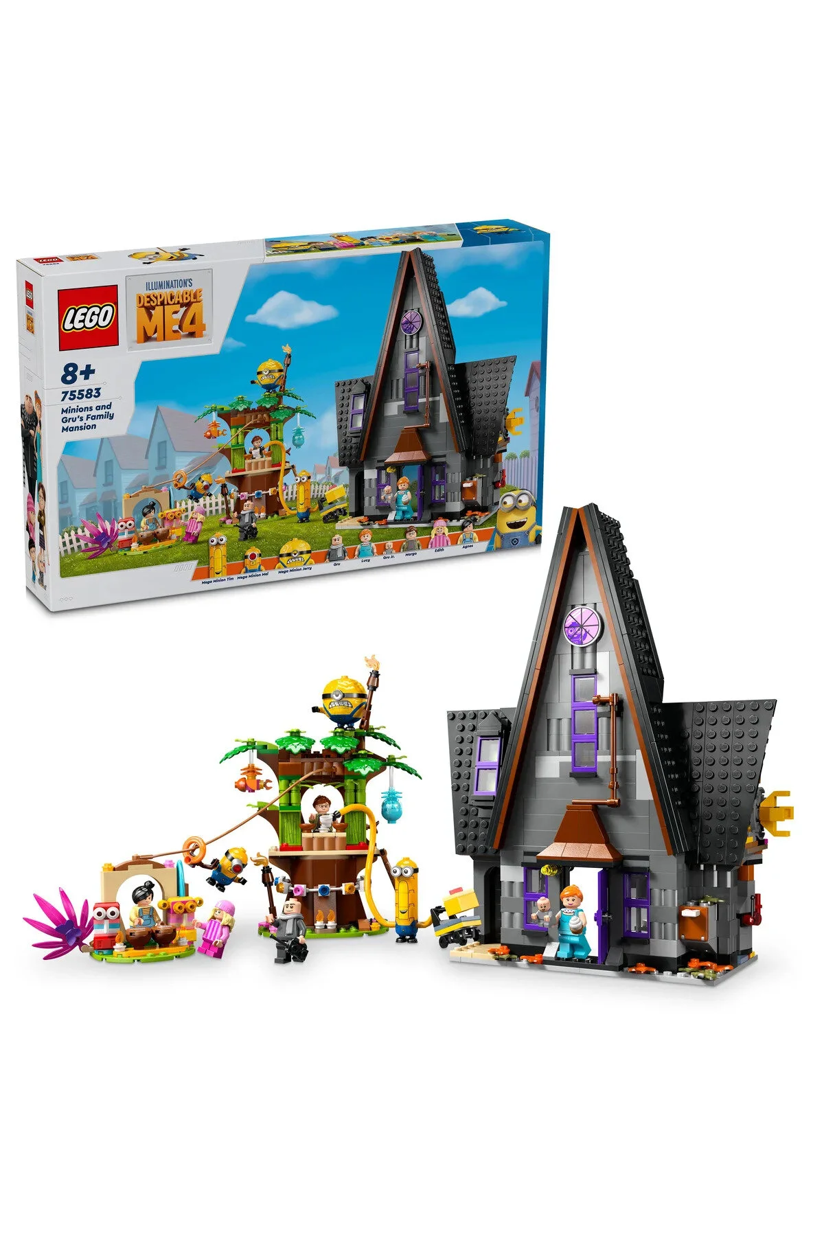 لگو ® DESPICABLE ME 4 MINRES GRE'S FAMILY PAVILION 75583 مجموعه 8+ 868 PR اورجینال LEGO