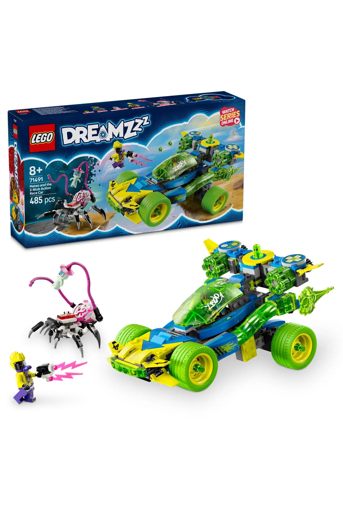 لگو DREAMZZZ MATEO Z BLOB ACTION RACING CAR 71491 اورجینال LEGO