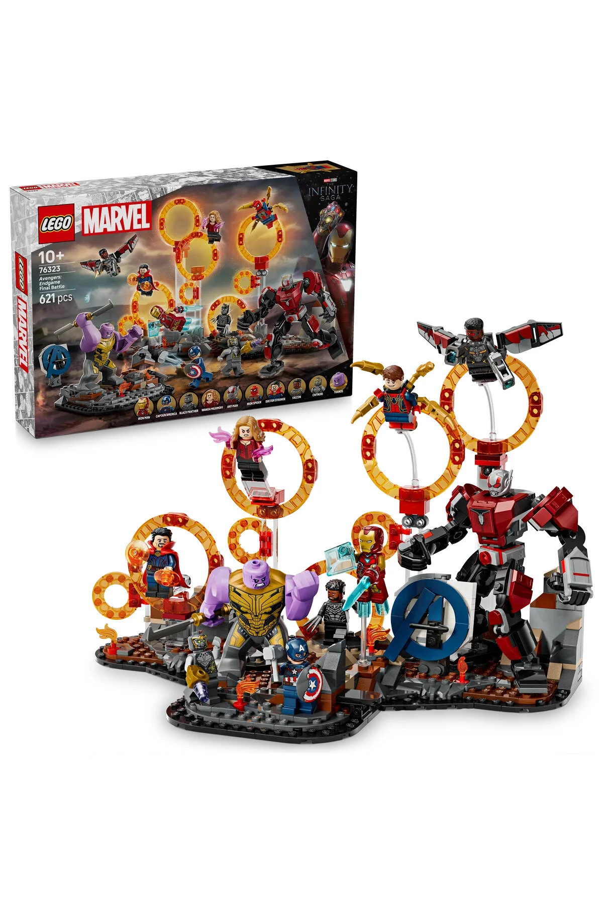 لگو و اسباب بازی های ساخت محور ® ǀ MARVEL AVENGERS: ENDGAME FINAL BATTLE 76323 CREATIVE TOY BUILDING SET FOR KIDS 10+ 621P از ترکیه LEGO