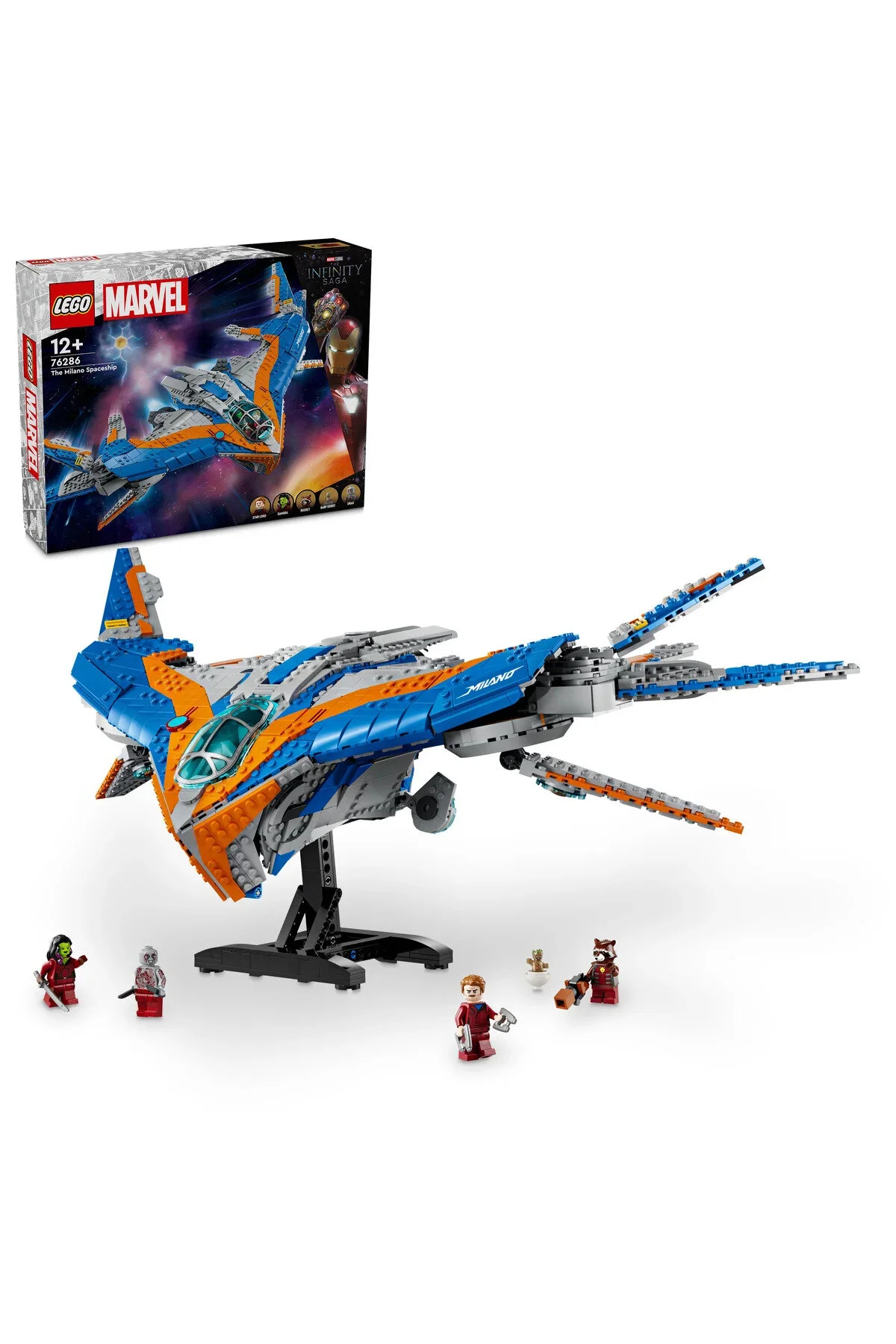 لگو و اسباب بازی های ساخت محور ® MARVEL GUARDIANS OF THE GALAXY سفینه فضایی MILANO 76286 – 12+ ست ساختمان خلاق 2090P از ترکیه LEGO