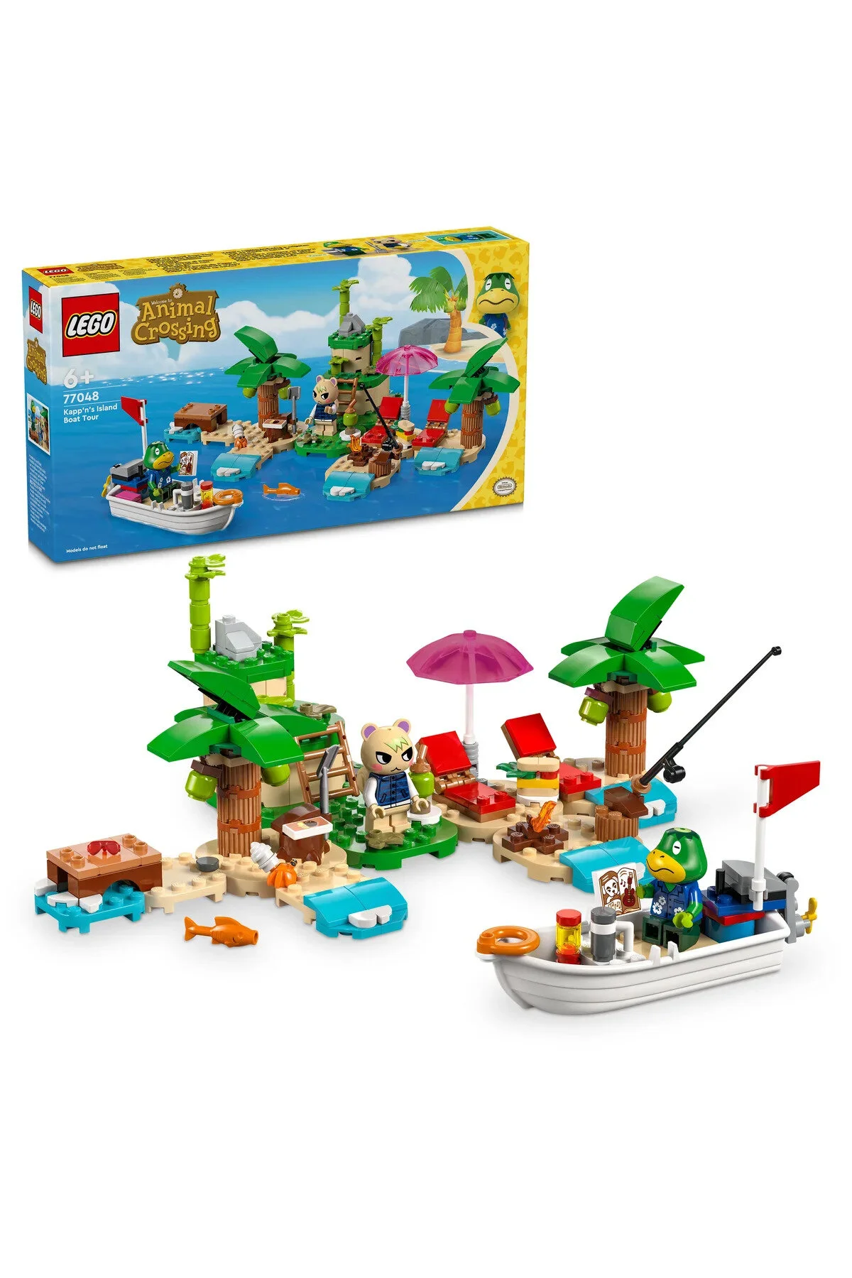 لگو TOUR ANIMAL CROSSING KAPP'N ISLAND 77048 اورجینال LEGO