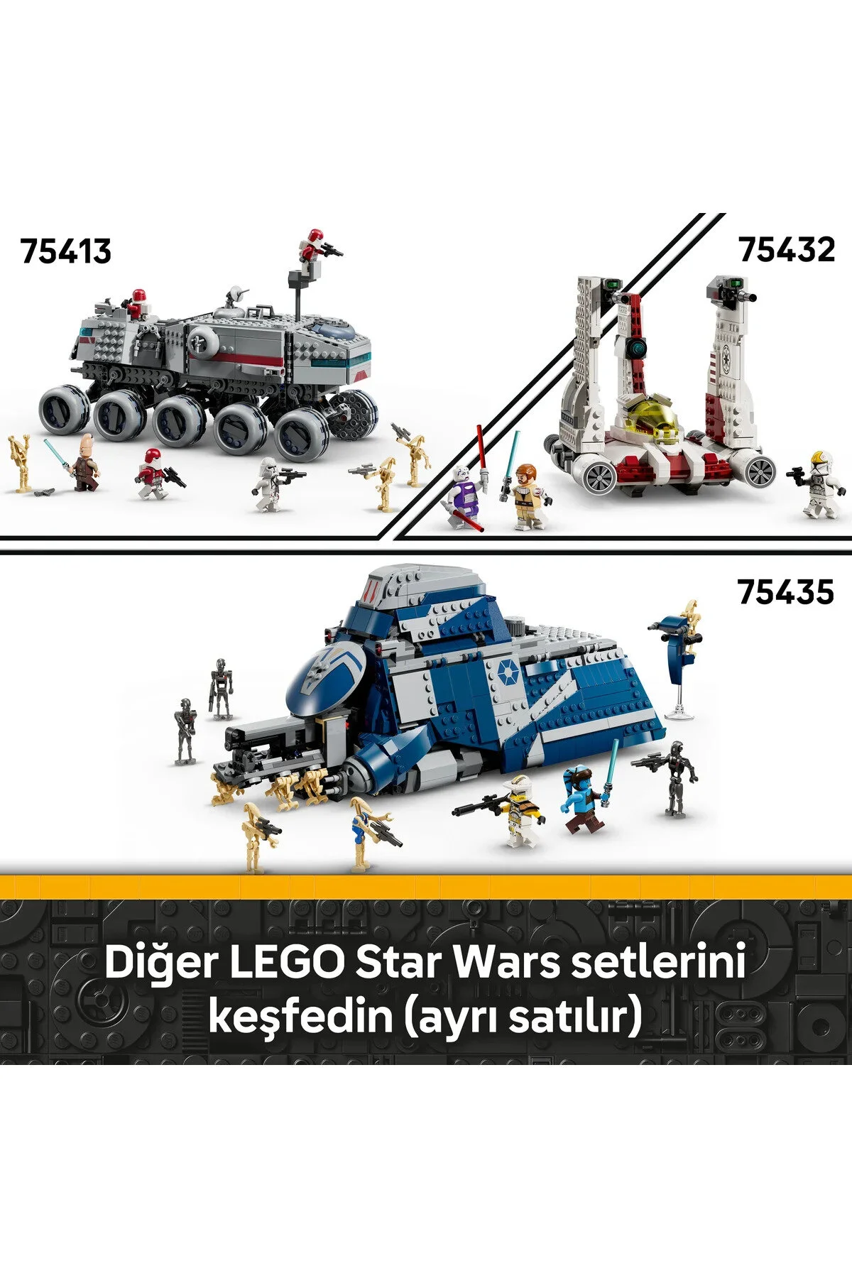 لگو و اسباب بازی های ساخت محور ® STAR WARS: ATTACK OF THE CLONES JANGO FETT'S STARSHIP 75433 9+ TOY BUILDING SET 707P از ترکیه LEGO