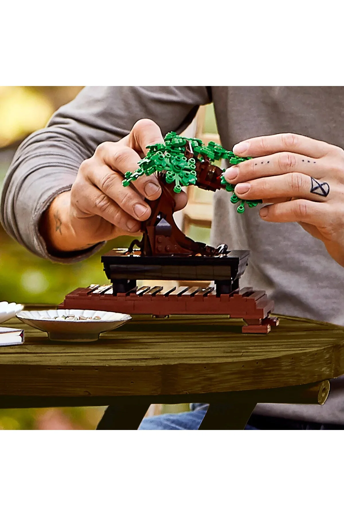 لگو و اسباب بازی های ساخت محور ® BOTANICALS BONSAI TREE 10281 ست ساختمان مدل قابل نمایش برای بزرگسالان 878 قطعه از ترکیه LEGO