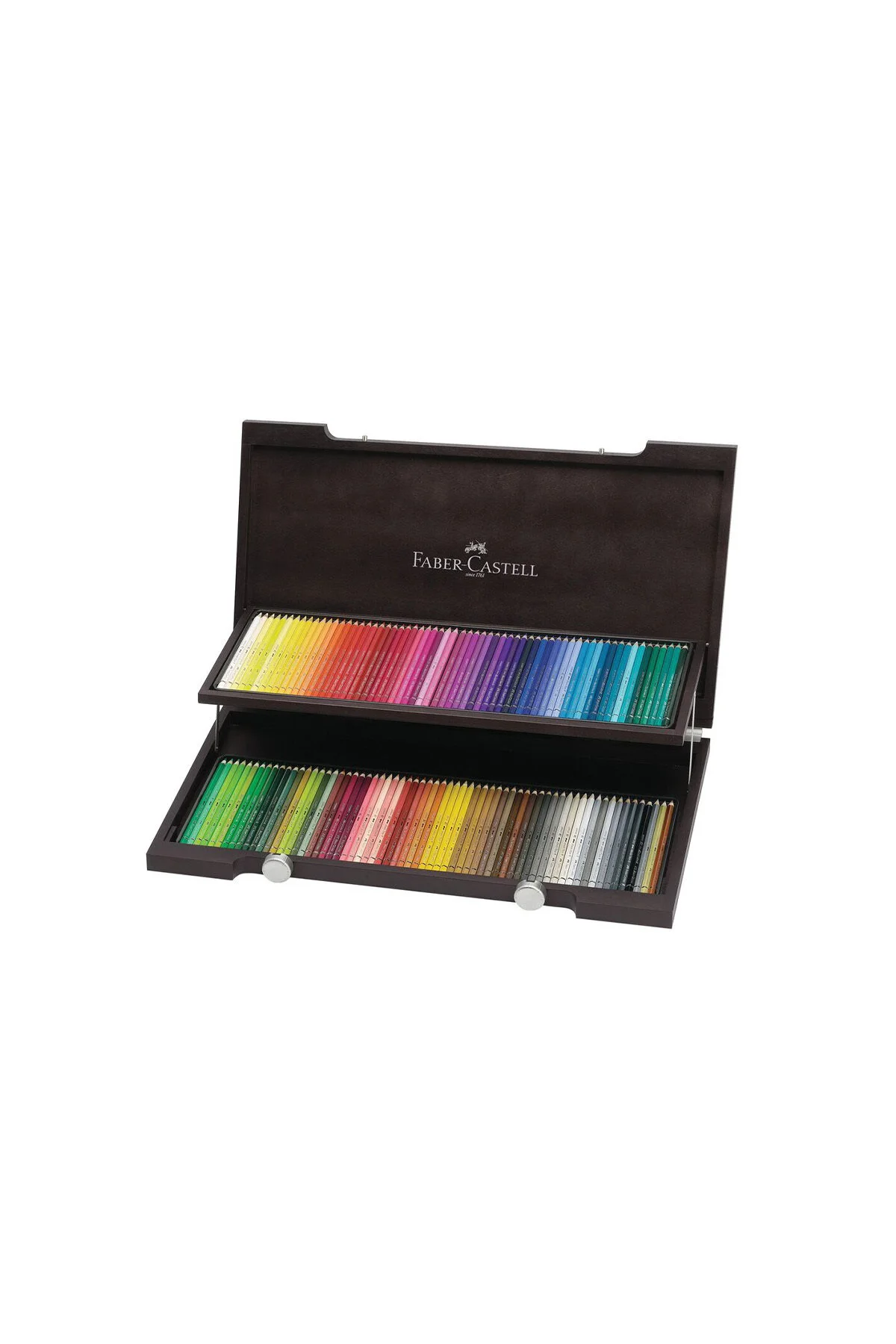 Faber Castell ست مداد رنگی آکوارل جعبه چوبی 120 رنگ 5188117513