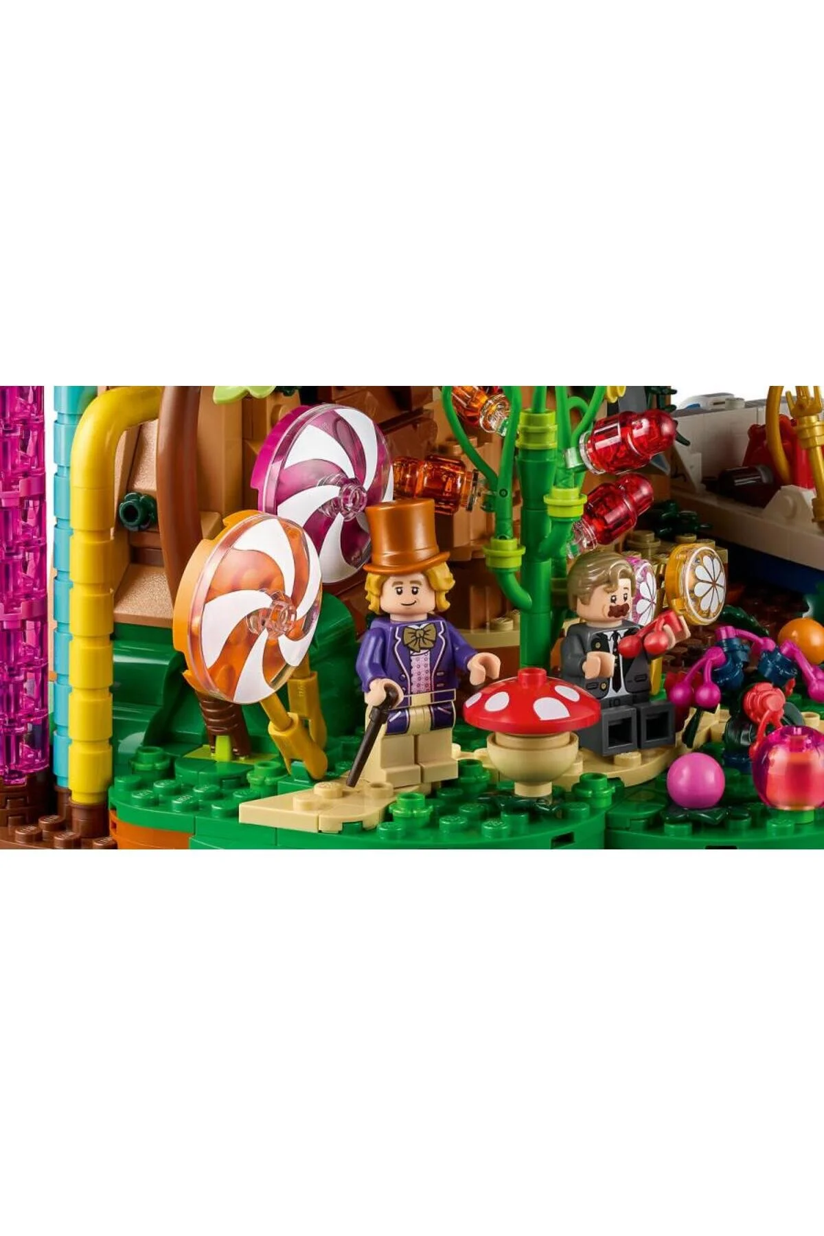 لگو و اسباب بازی های ساخت محور 21360 ایده ویلی ونکا کارخانه شکلات سازی از ترکیه LEGO