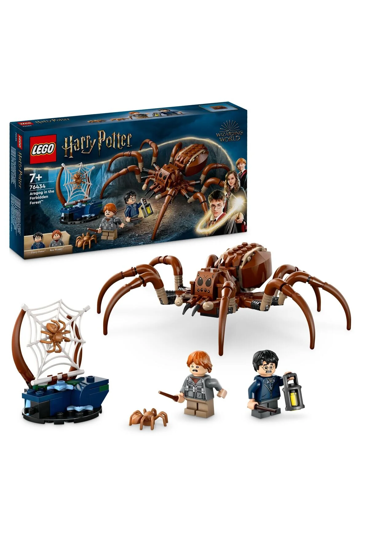 لگو هری پاتر مدل آراگوگ در جنگل ممنوعه Aragog’s Lair in the Forbidden Forest (195 قطعه) LEGO