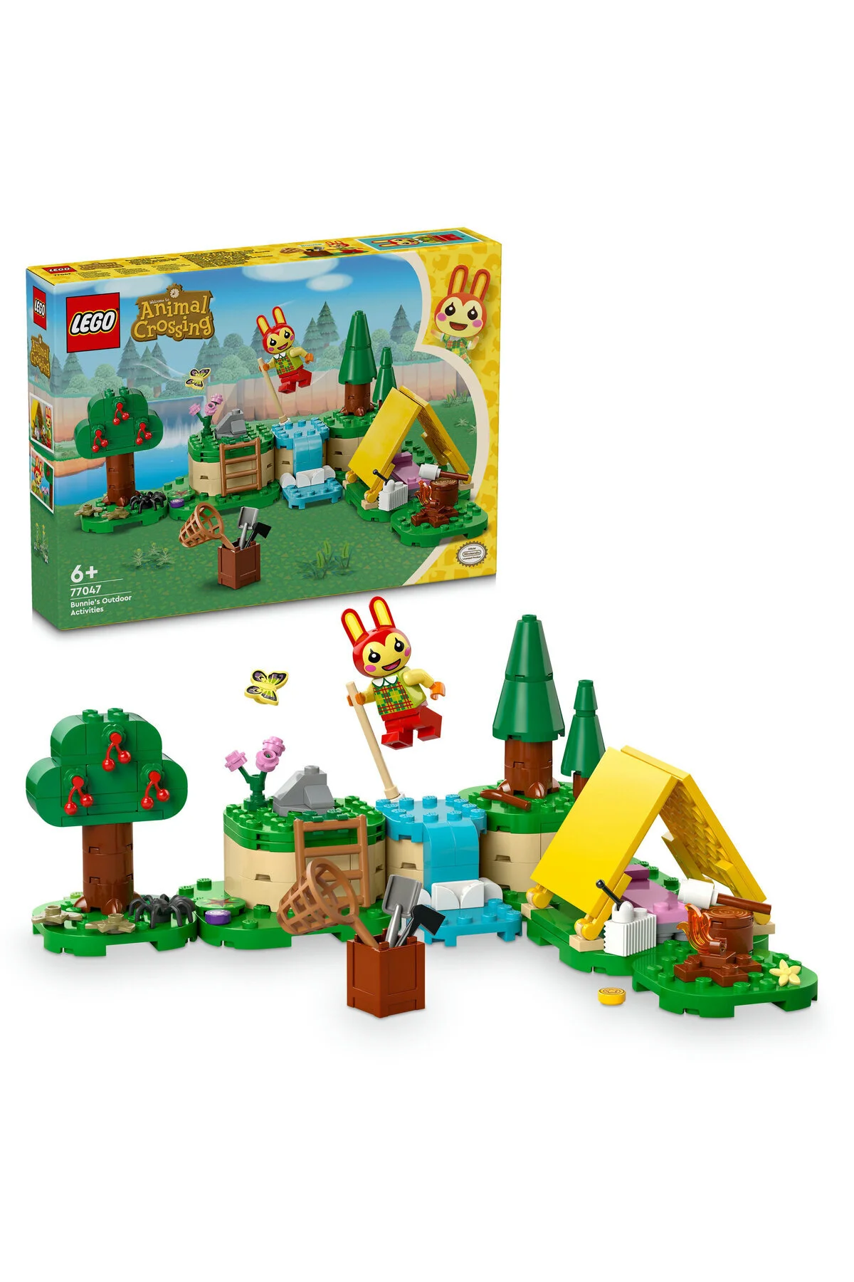 لگو ANIMAL CROSSING BUNNIE فعالیت هوای آزاد 77047 اورجینال LEGO