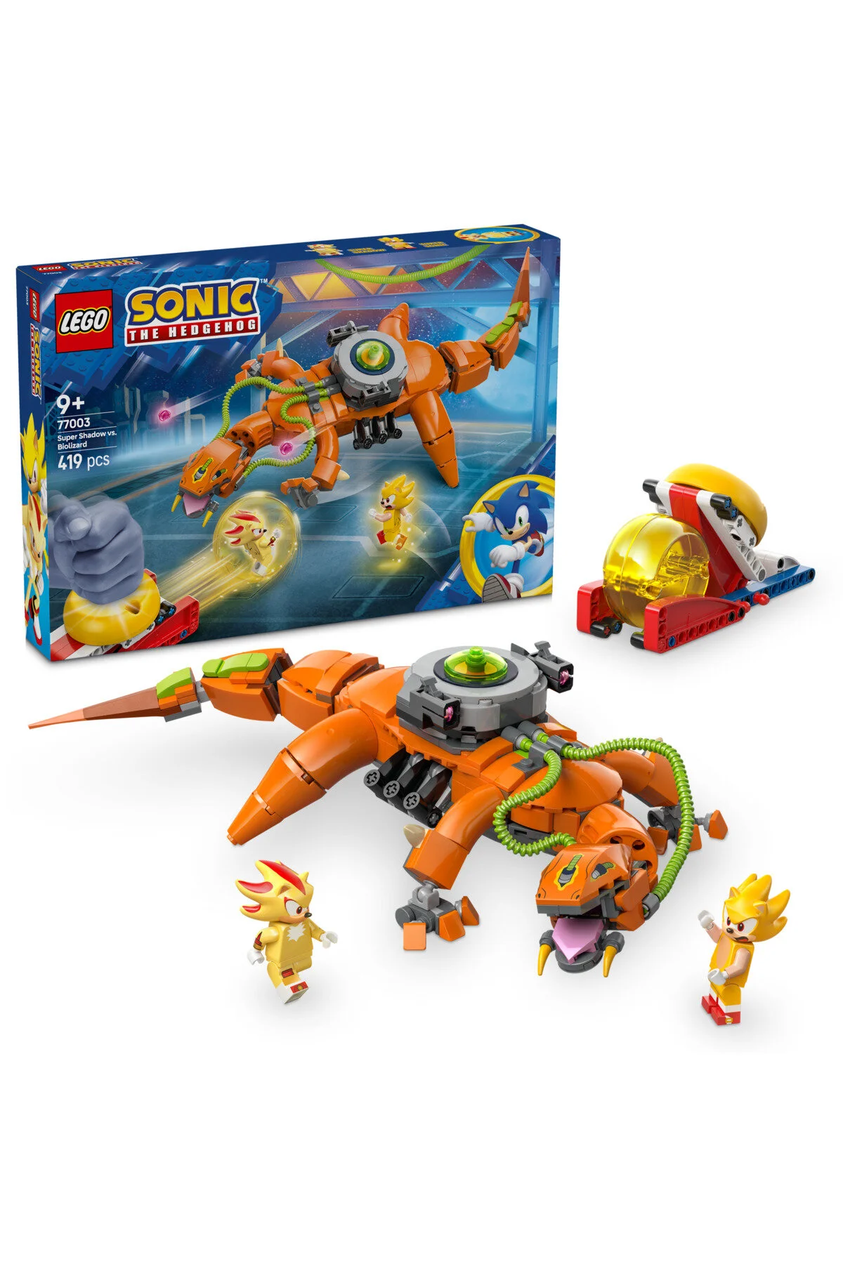 لگو ® SONIC THE HEDGEHOG ™ SUPER SHADOW 77003 9+ مجموعه 419 PR اورجینال LEGO