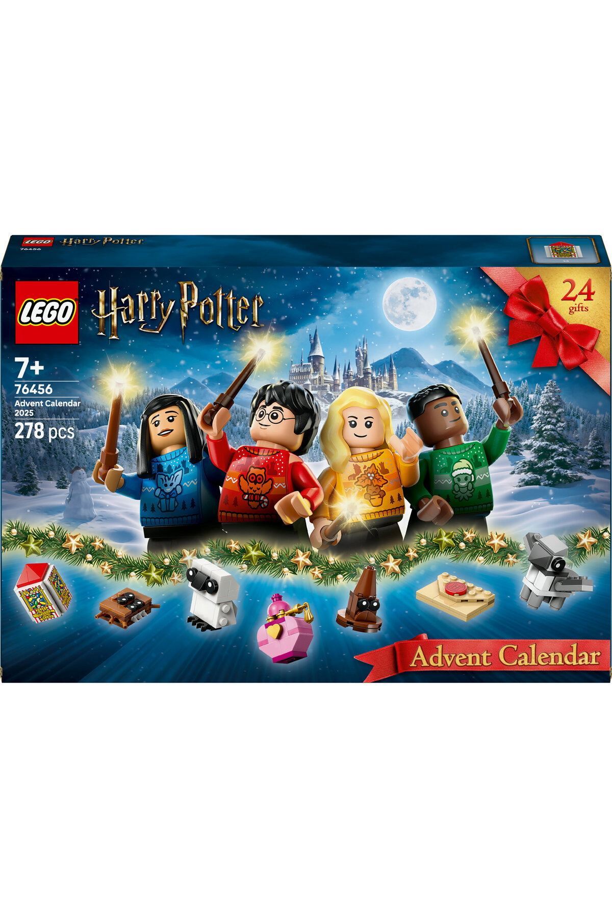 لگو و اسباب بازی های ساخت محور ® هری پاتر ™ 2025 تقویم کریسمس 76456 7+ شمارش معکوس برای کودکان 278P LEGO