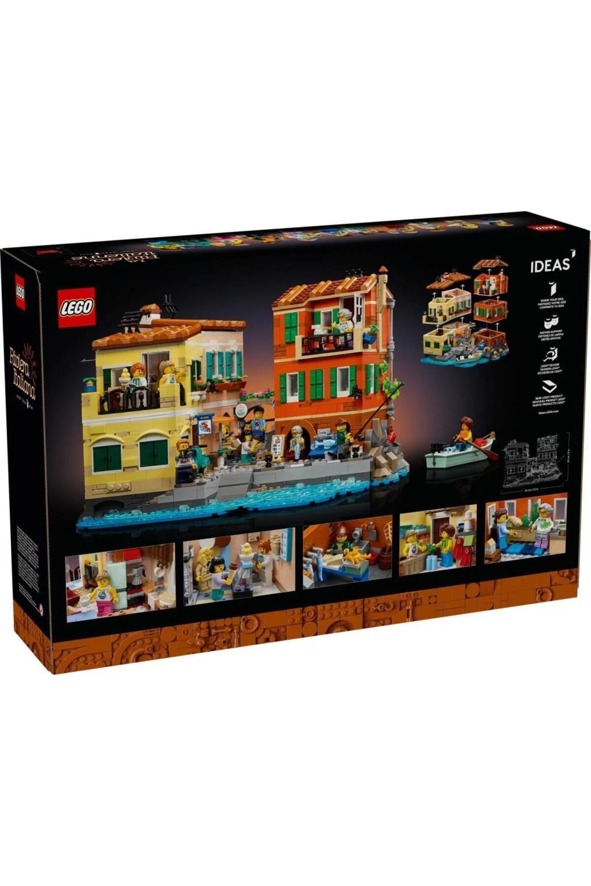 لگو و اسباب بازی های ساخت محور 21359 ریویرا ایتالیا از ترکیه LEGO