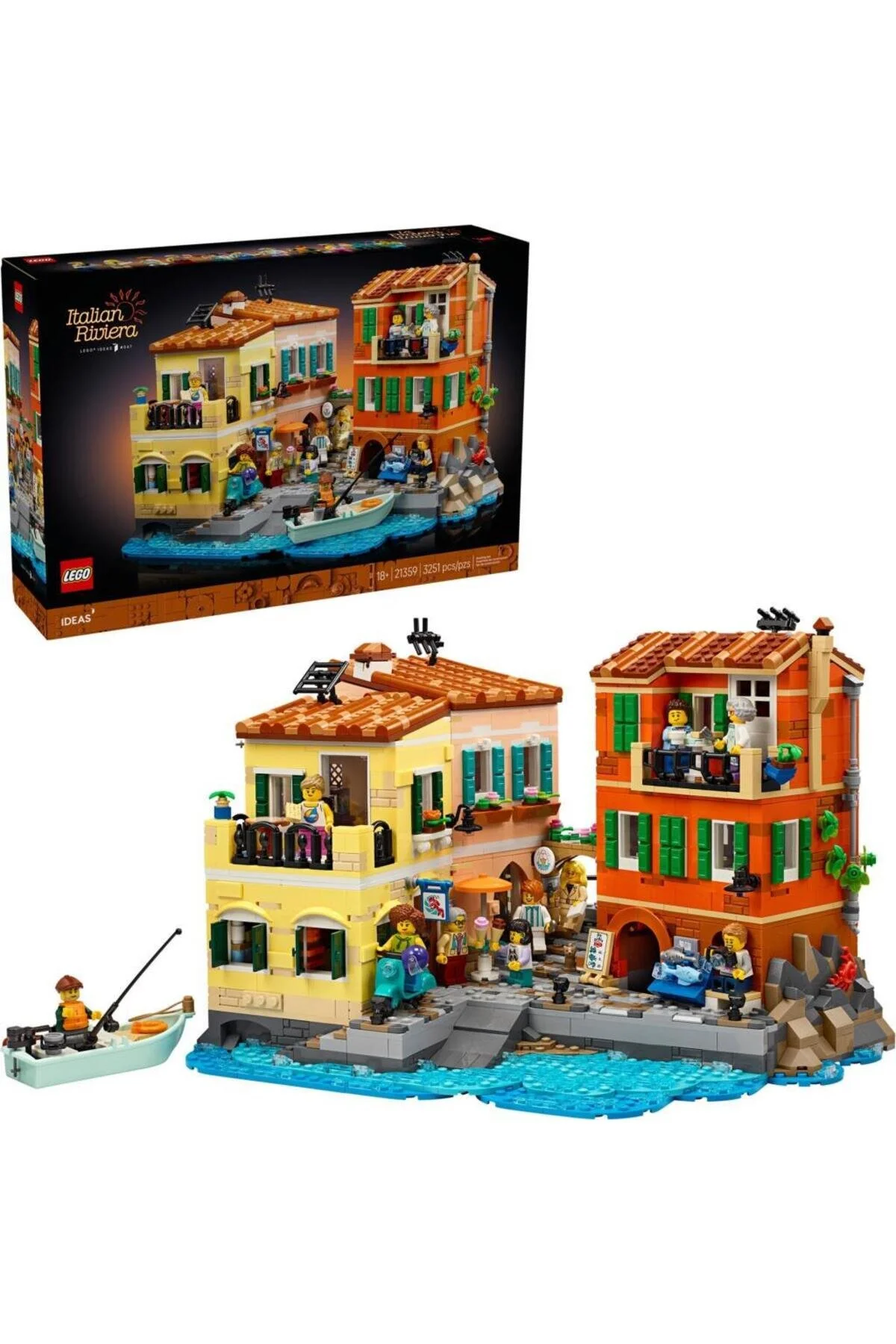لگو و اسباب بازی های ساخت محور 21359 ریویرا ایتالیا از ترکیه LEGO