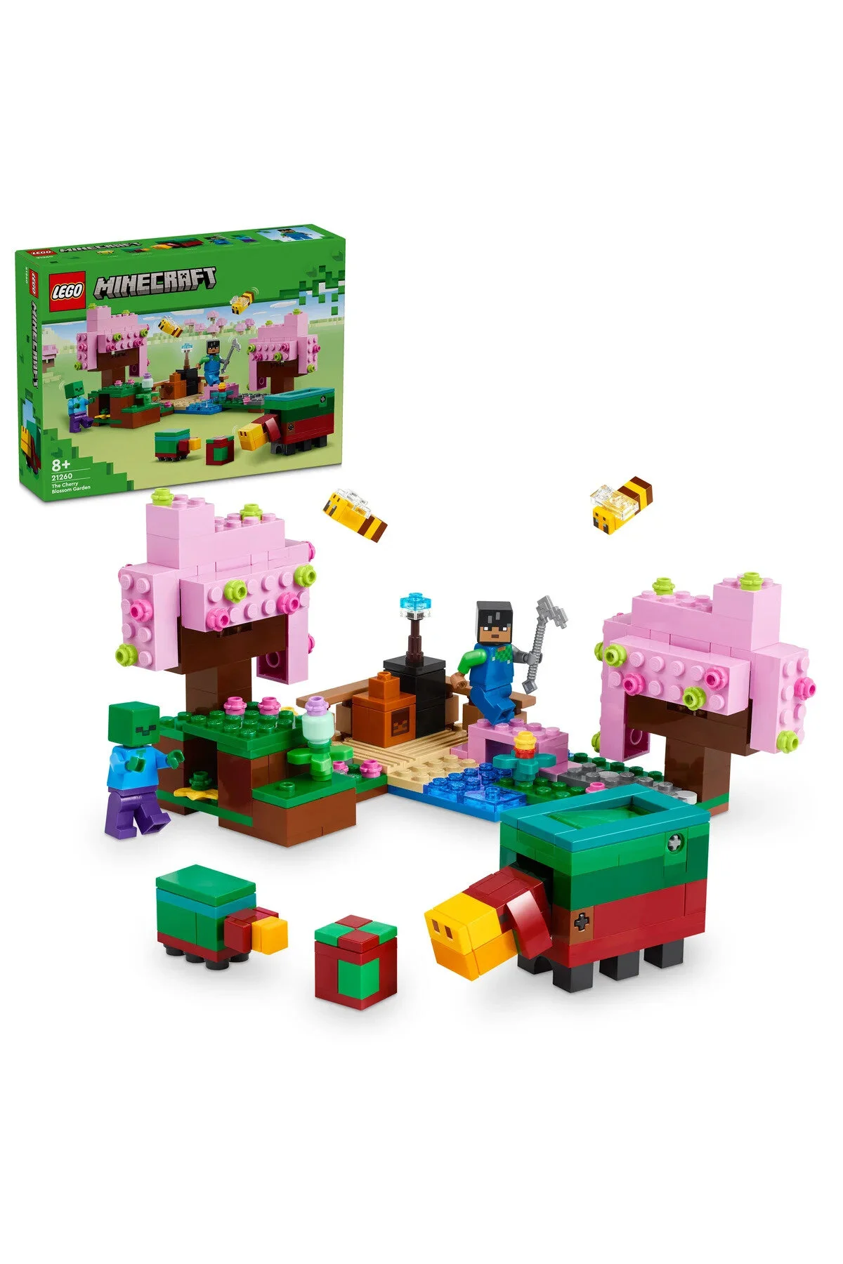 لگو TOY GARDEN CHERRY MINECRAFT 21260 اورجینال LEGO