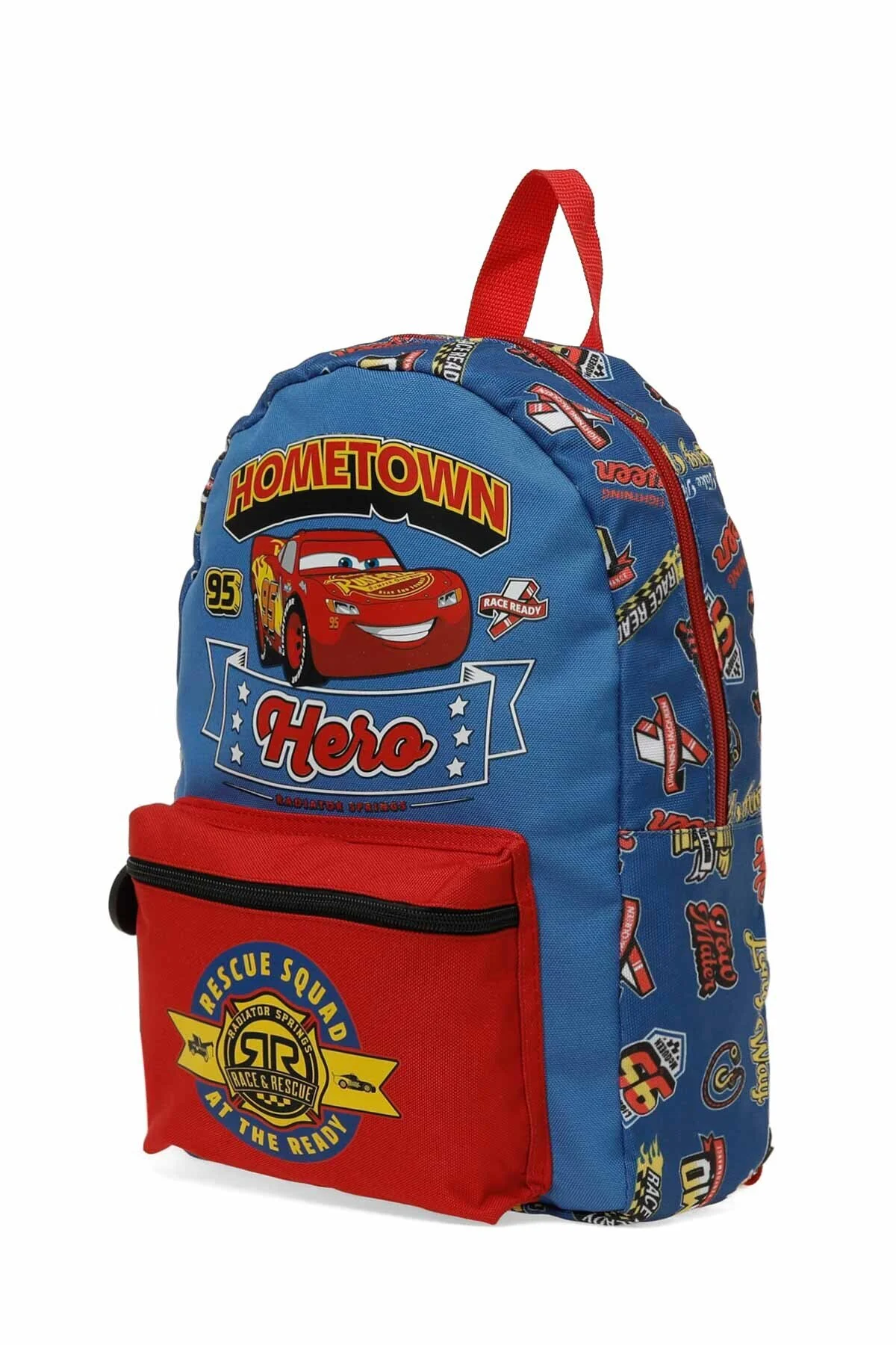 کوله پشتی پسرانه و بچگانه BTS HERO BPCK 5PR BAG مهد کودک BOYS BLUE Cars