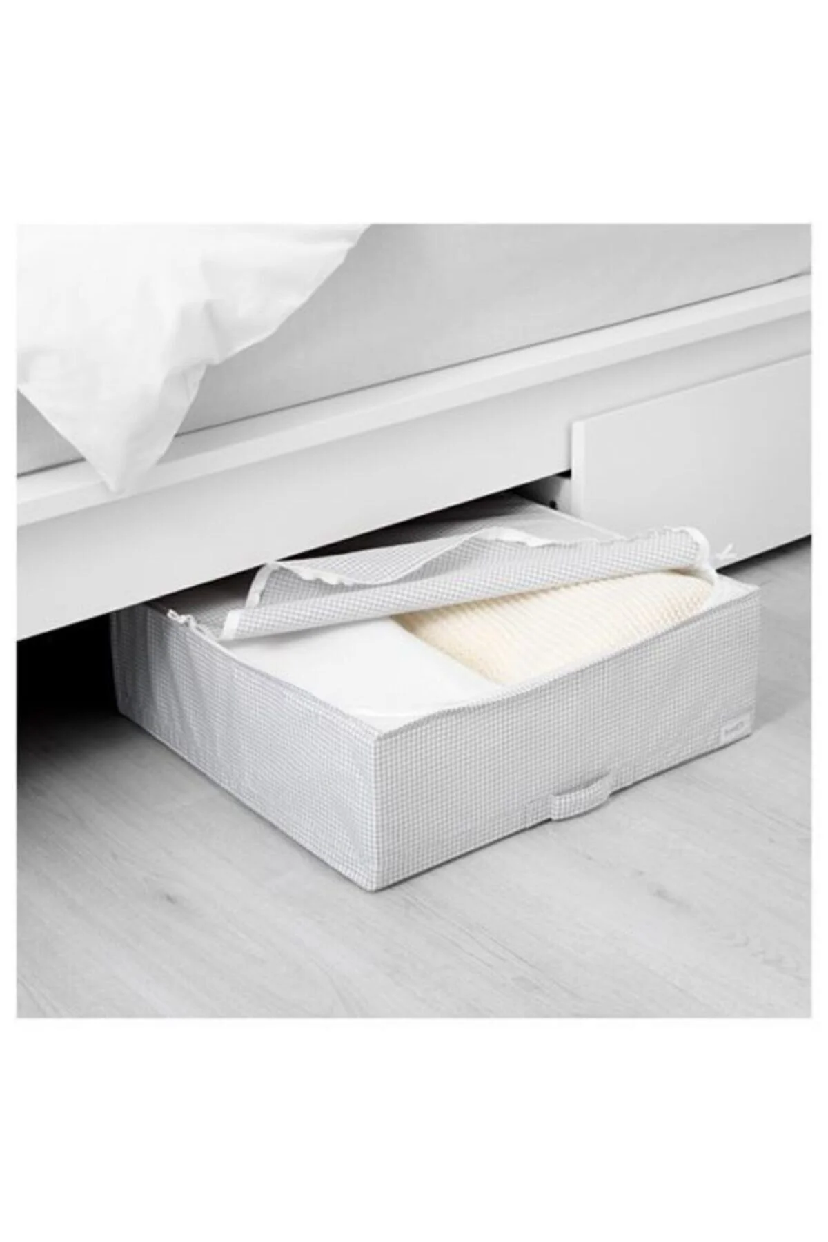 کیسه لباس (هورچ) خاکستری هورچ جعبه ویرایش اندازه گیری سانتی متر سفید IKEA