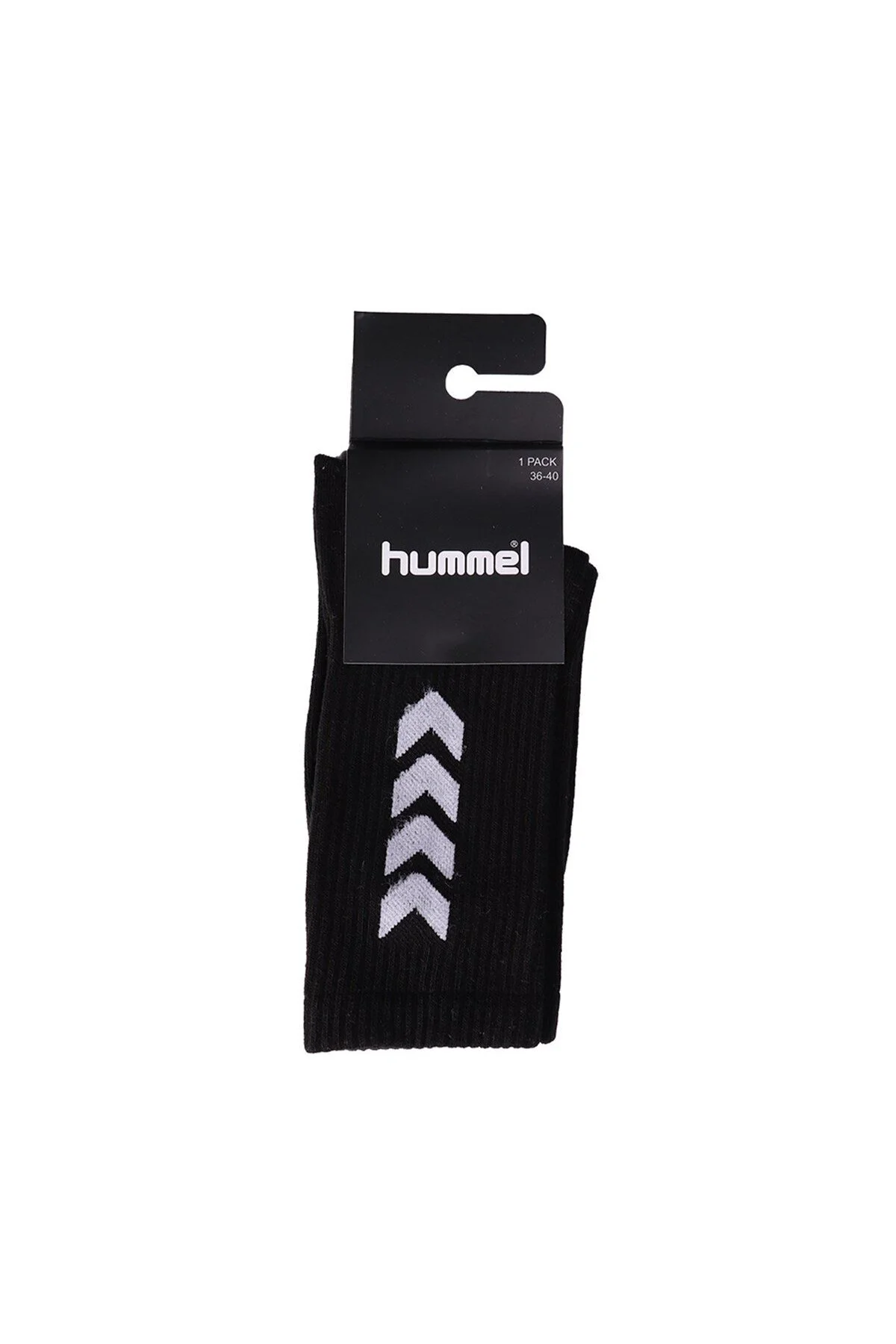 جوراب مردانه و زنانه تجهیزات ورزشی سیاه UNISEX hummel